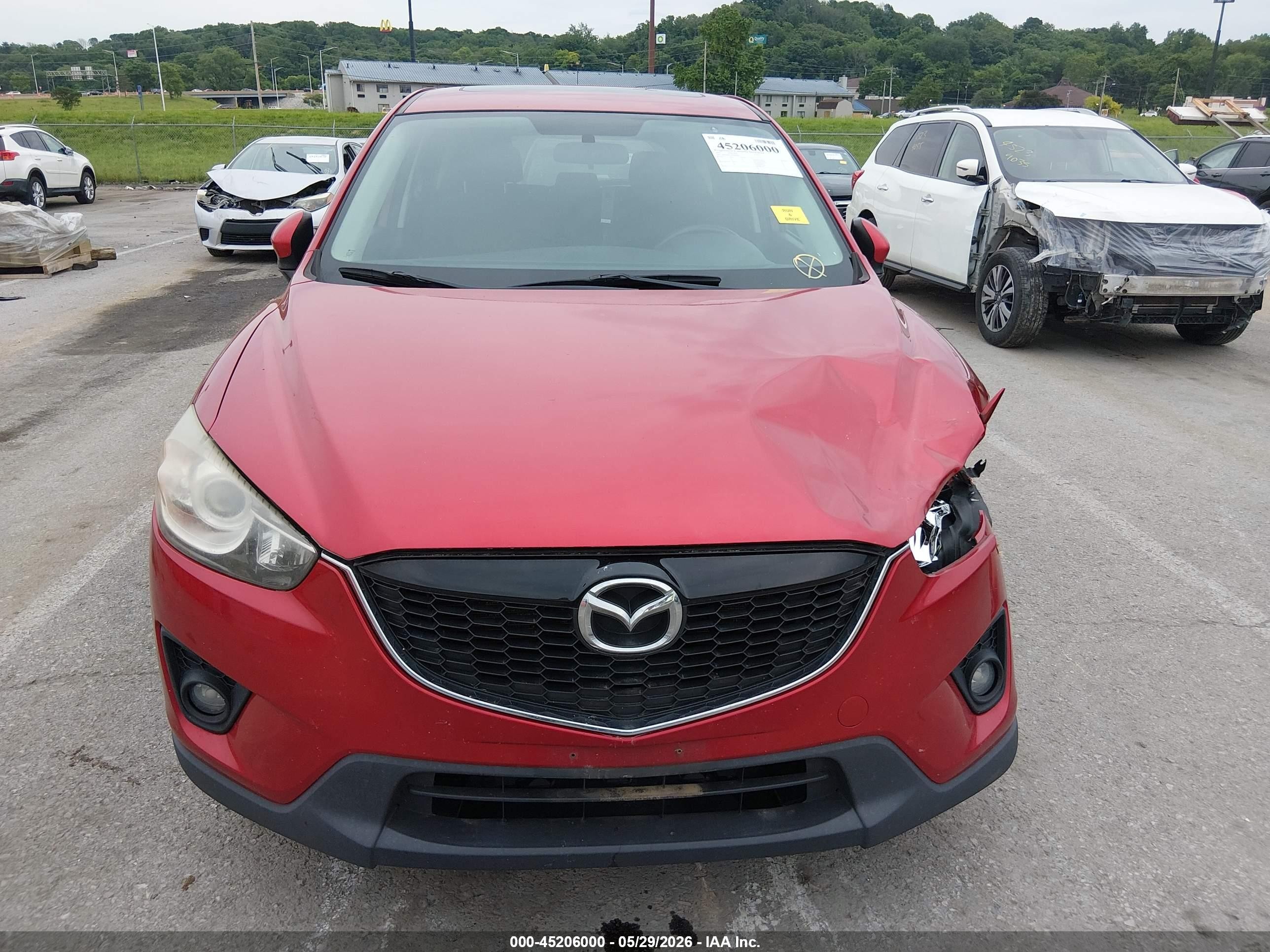 2015 Mazda Cx-5 Touring Red vin: JM3KE2CY6F0495859