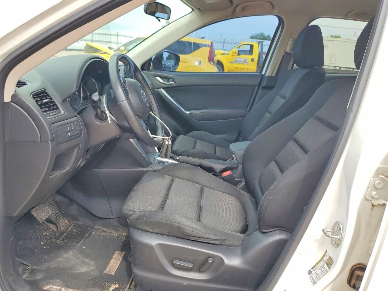 2015 Mazda Cx-5 Touring White vin: JM3KE2CY6F0552772