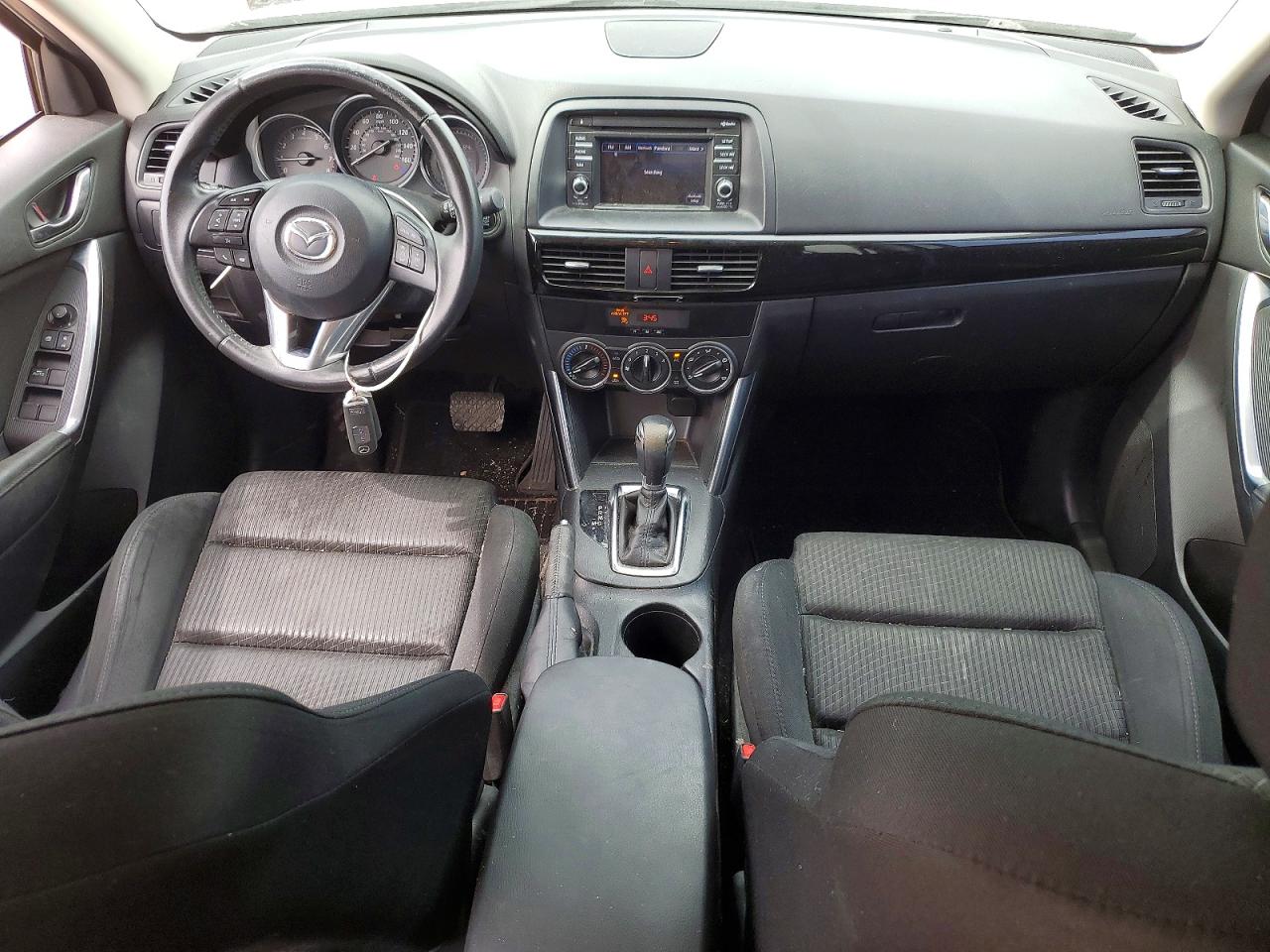 2015 Mazda Cx-5 Touring White vin: JM3KE2CY6F0552772