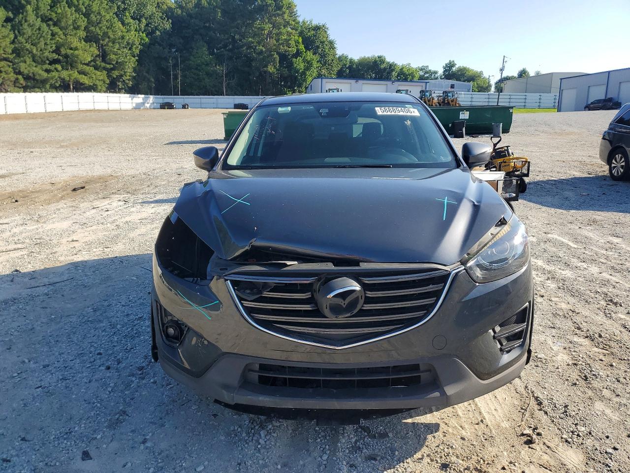 2016 Mazda Cx-5 Touring Gray vin: JM3KE2CY6G0619114
