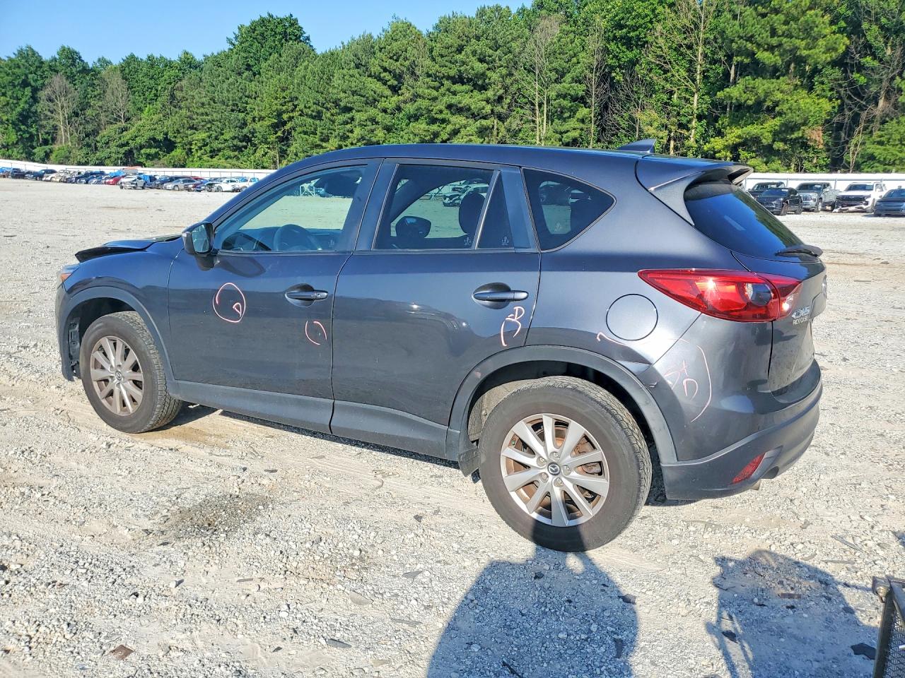 2016 Mazda Cx-5 Touring Gray vin: JM3KE2CY6G0619114