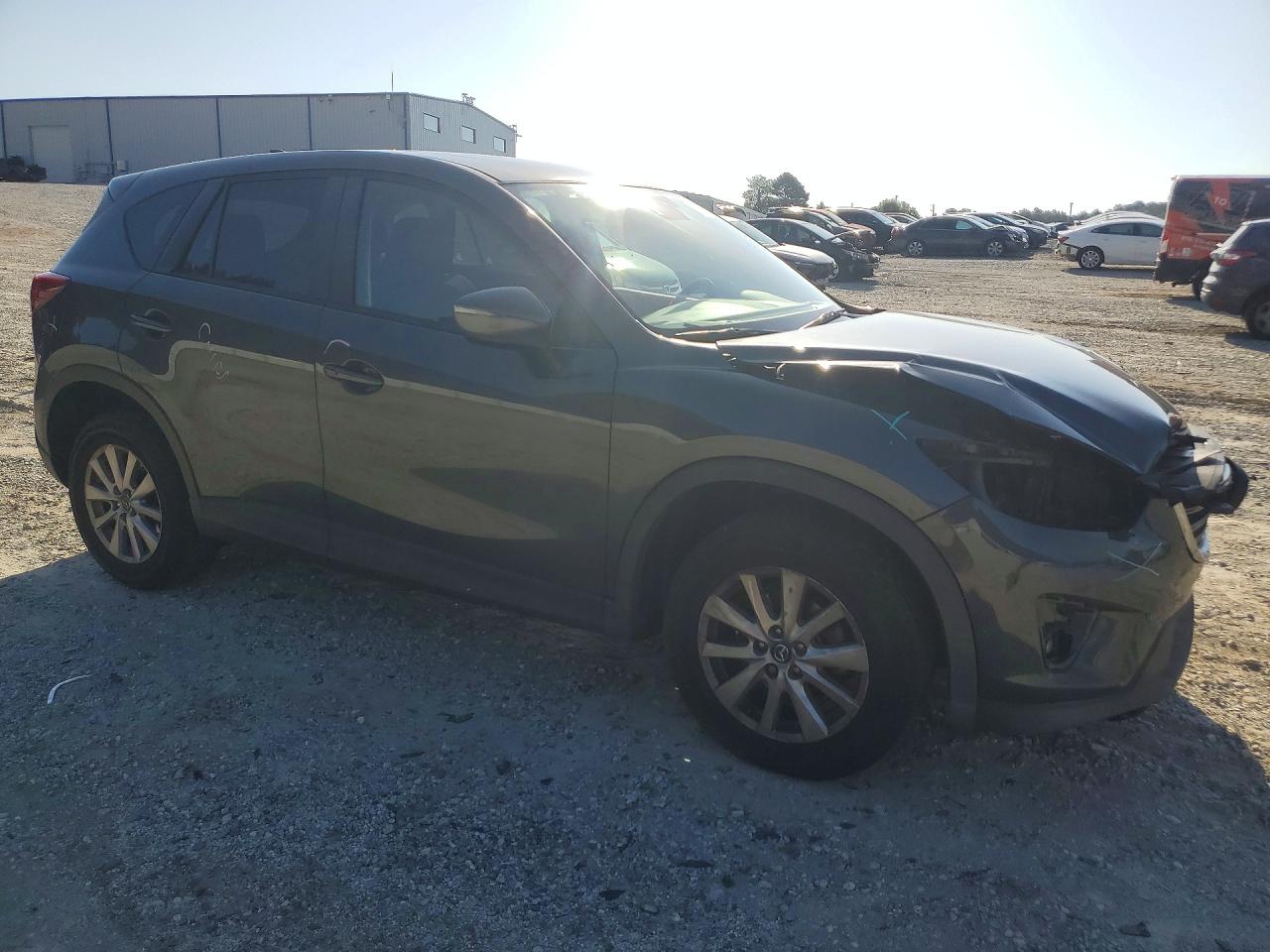 2016 Mazda Cx-5 Touring Gray vin: JM3KE2CY6G0619114