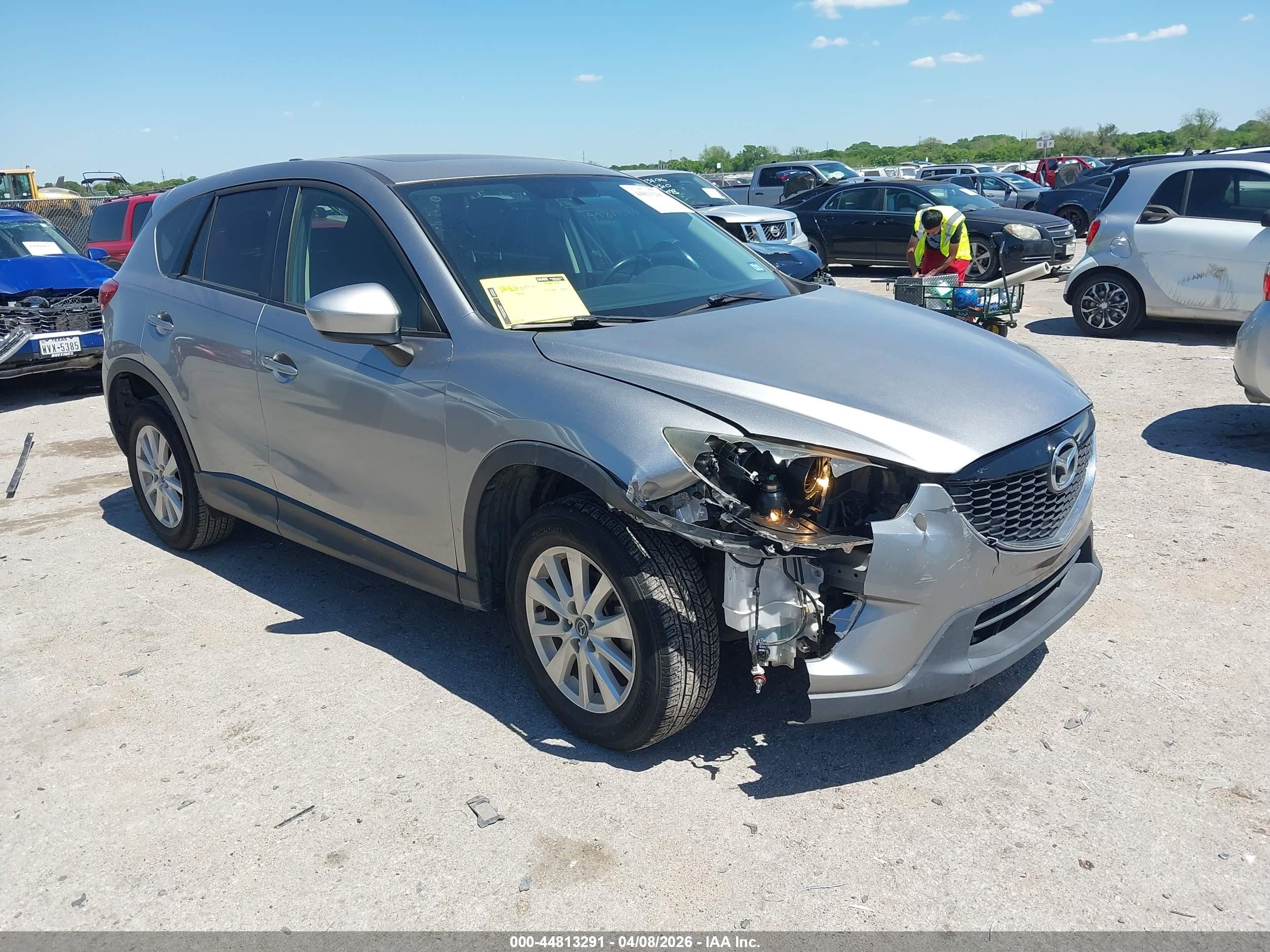 2014 Mazda Cx-5 Touring Gray vin: JM3KE2CY7E0304609