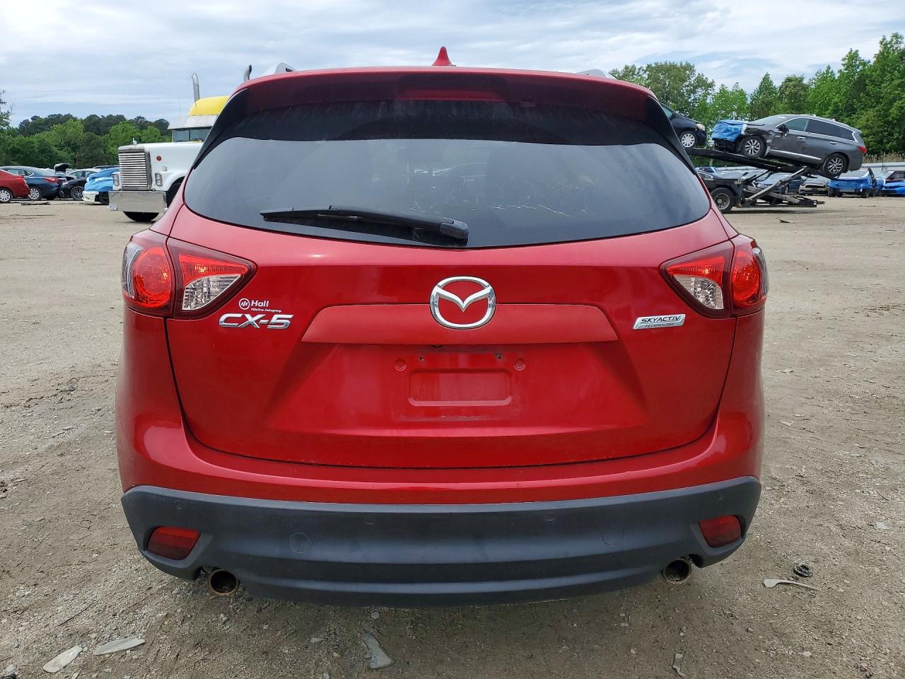 2014 Mazda Cx-5 Touring Красный vin: JM3KE2CY7E0315786