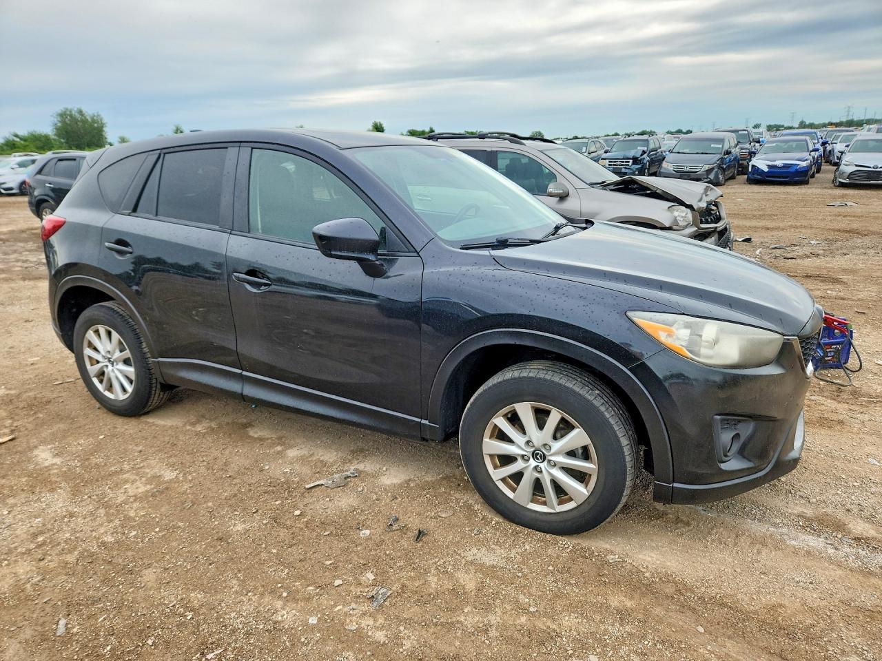 2014 Mazda Cx-5 Touring Black vin: JM3KE2CY7E0330885