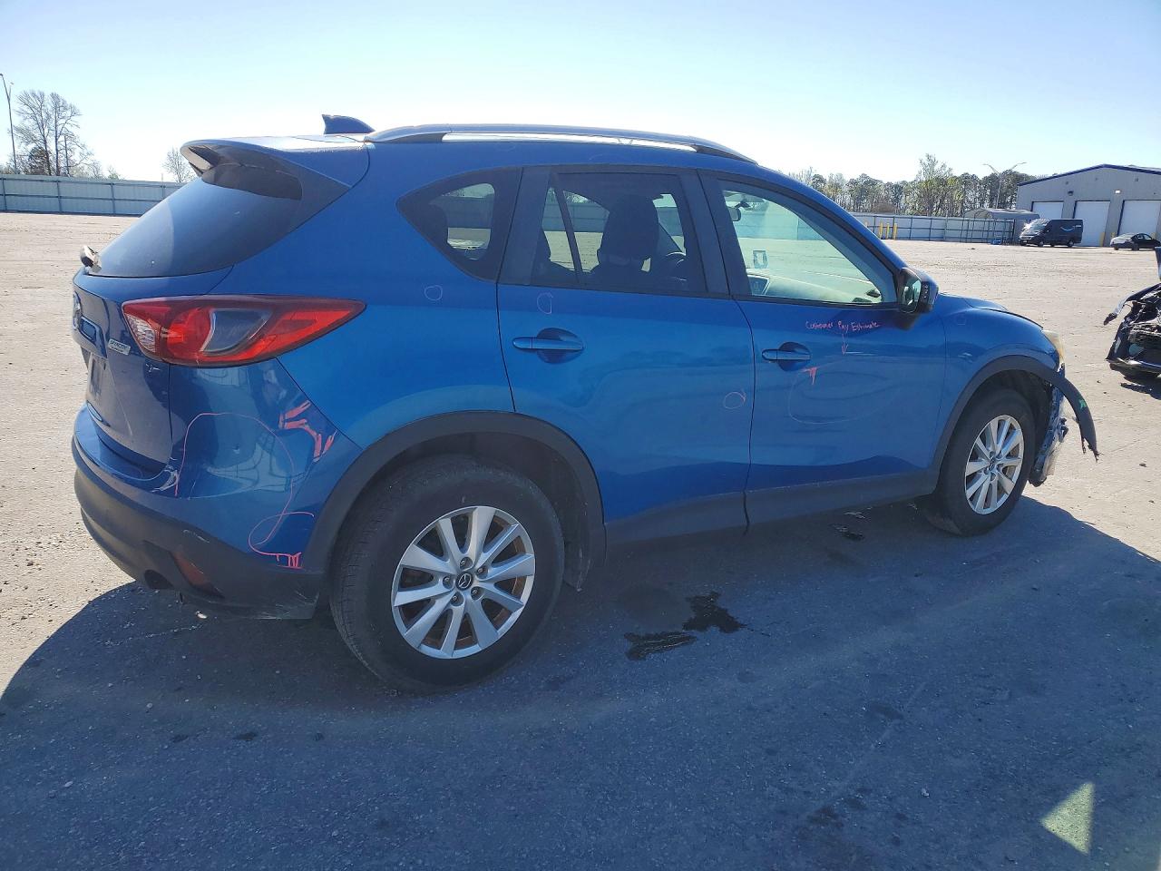 2014 Mazda Cx-5 Touring Blue vin: JM3KE2CY7E0350070