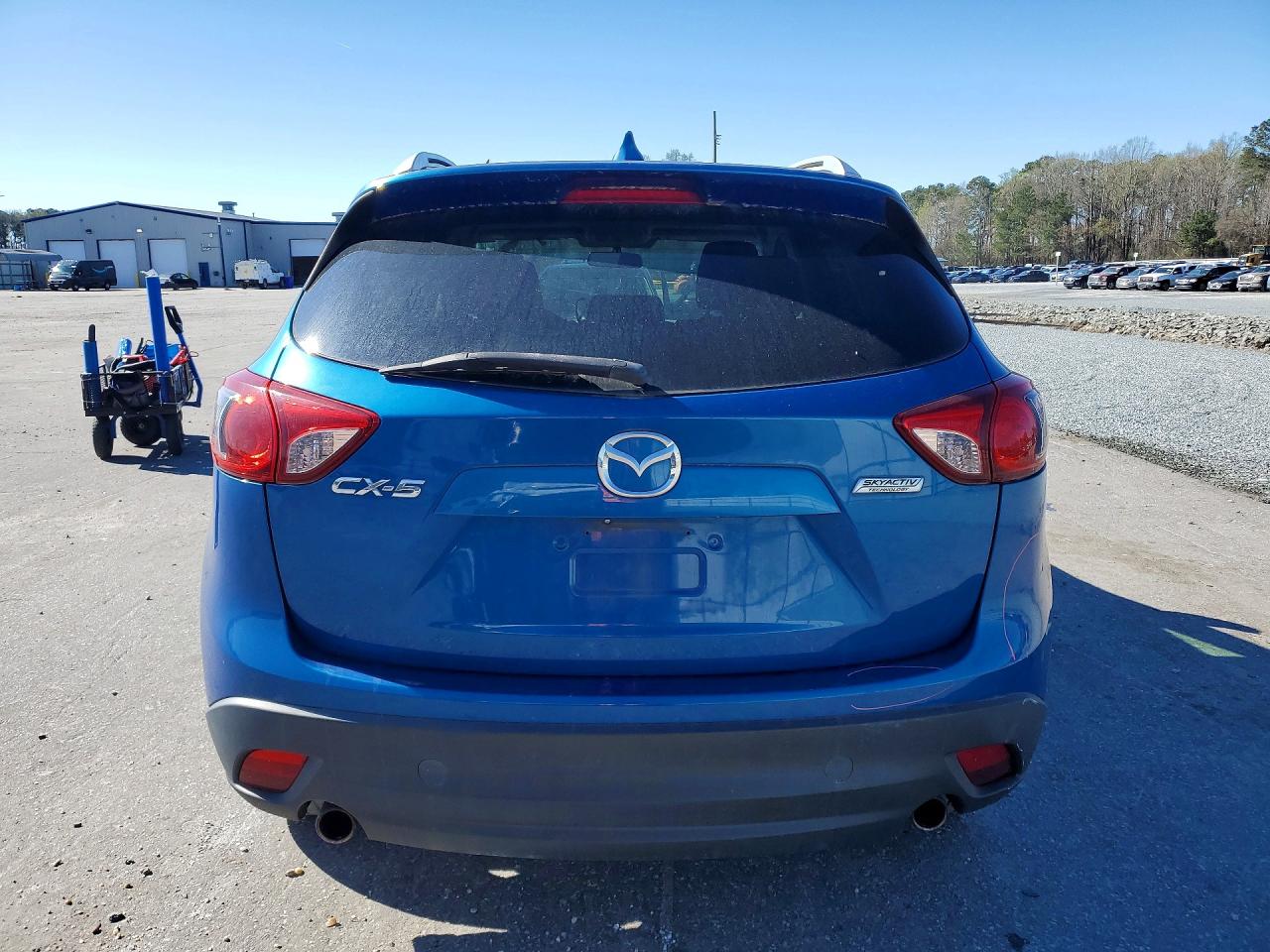 2014 Mazda Cx-5 Touring Blue vin: JM3KE2CY7E0350070