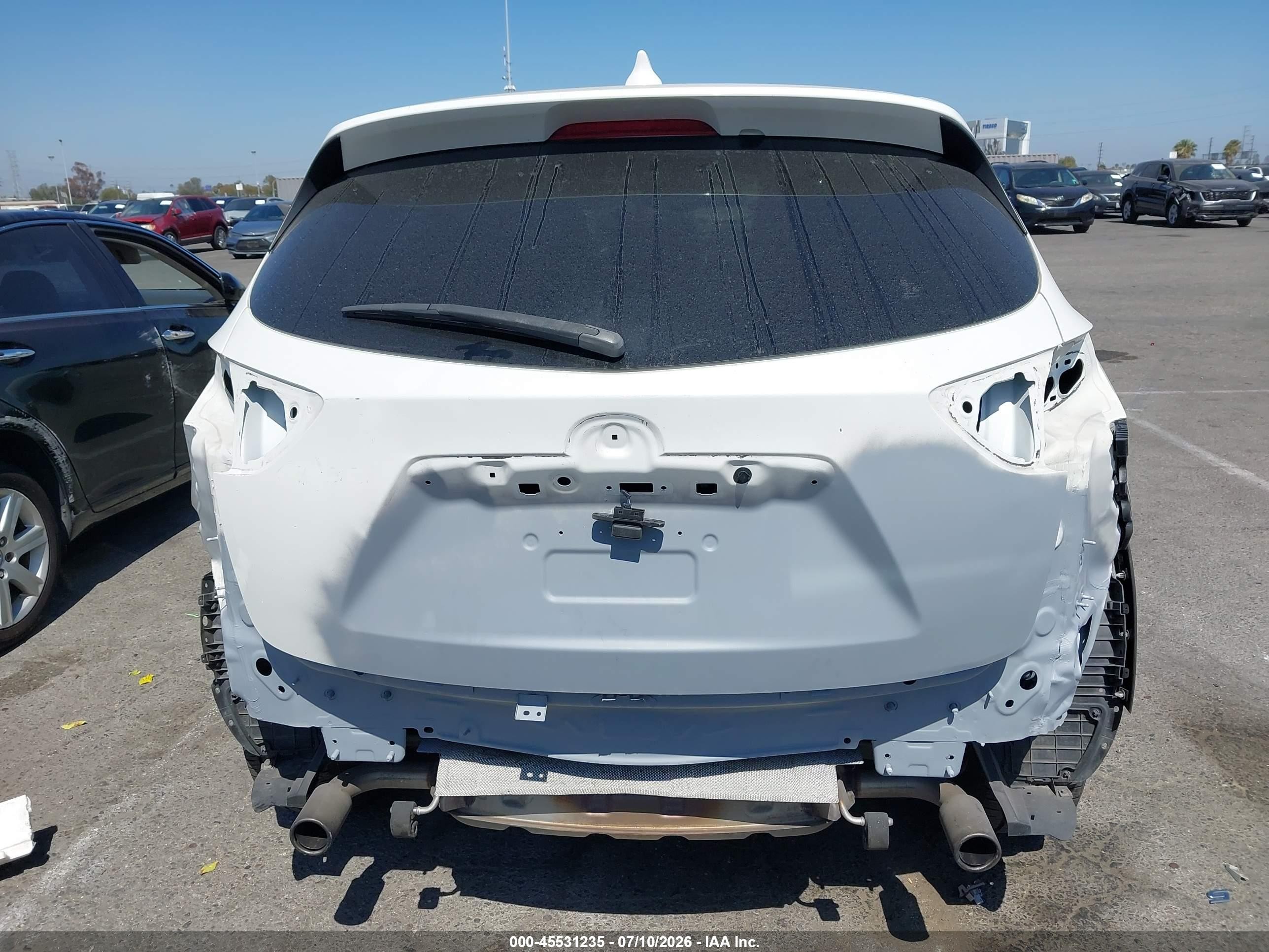 2014 Mazda Cx-5 Touring White vin: JM3KE2CY7E0376801