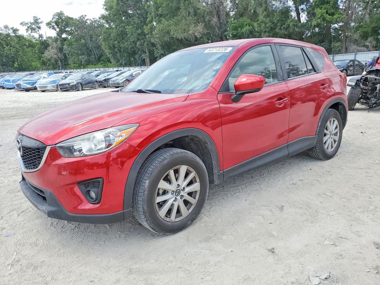 2014 Mazda Cx-5 Touring Red vin: JM3KE2CY7E0384705