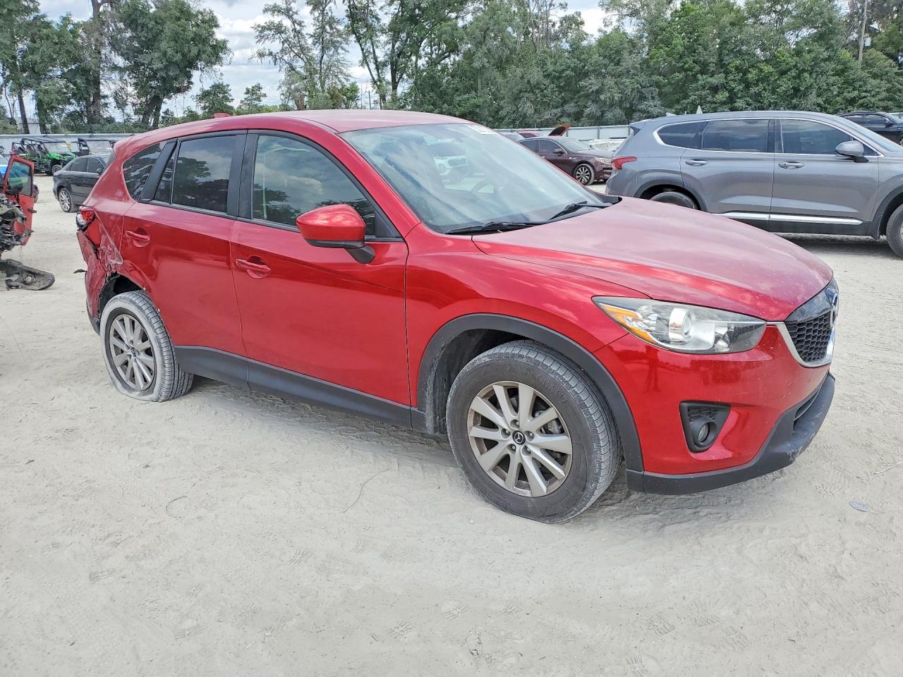 2014 Mazda Cx-5 Touring Red vin: JM3KE2CY7E0384705