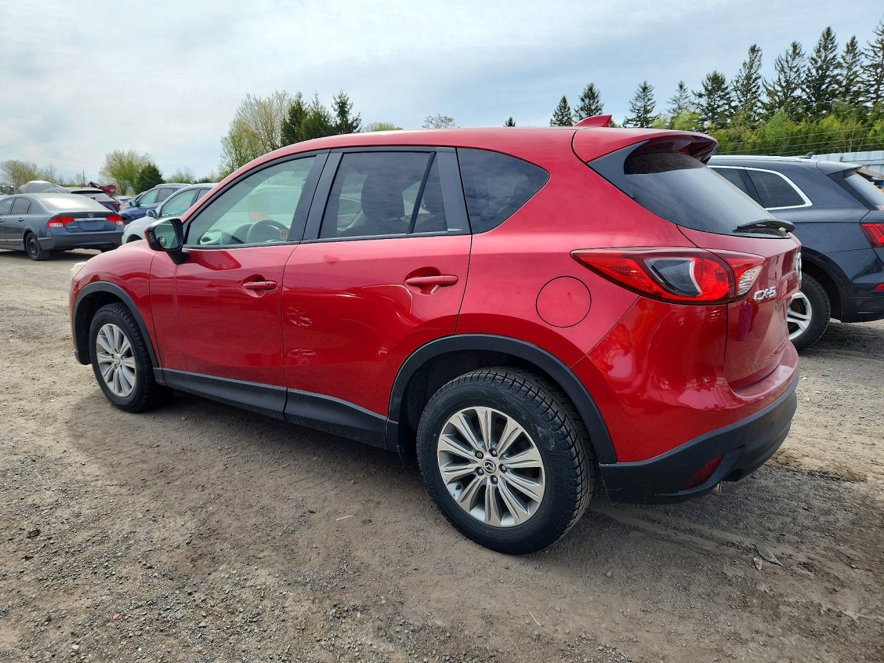 2014 Mazda Cx-5 Touring Red vin: JM3KE2CY7E0392240
