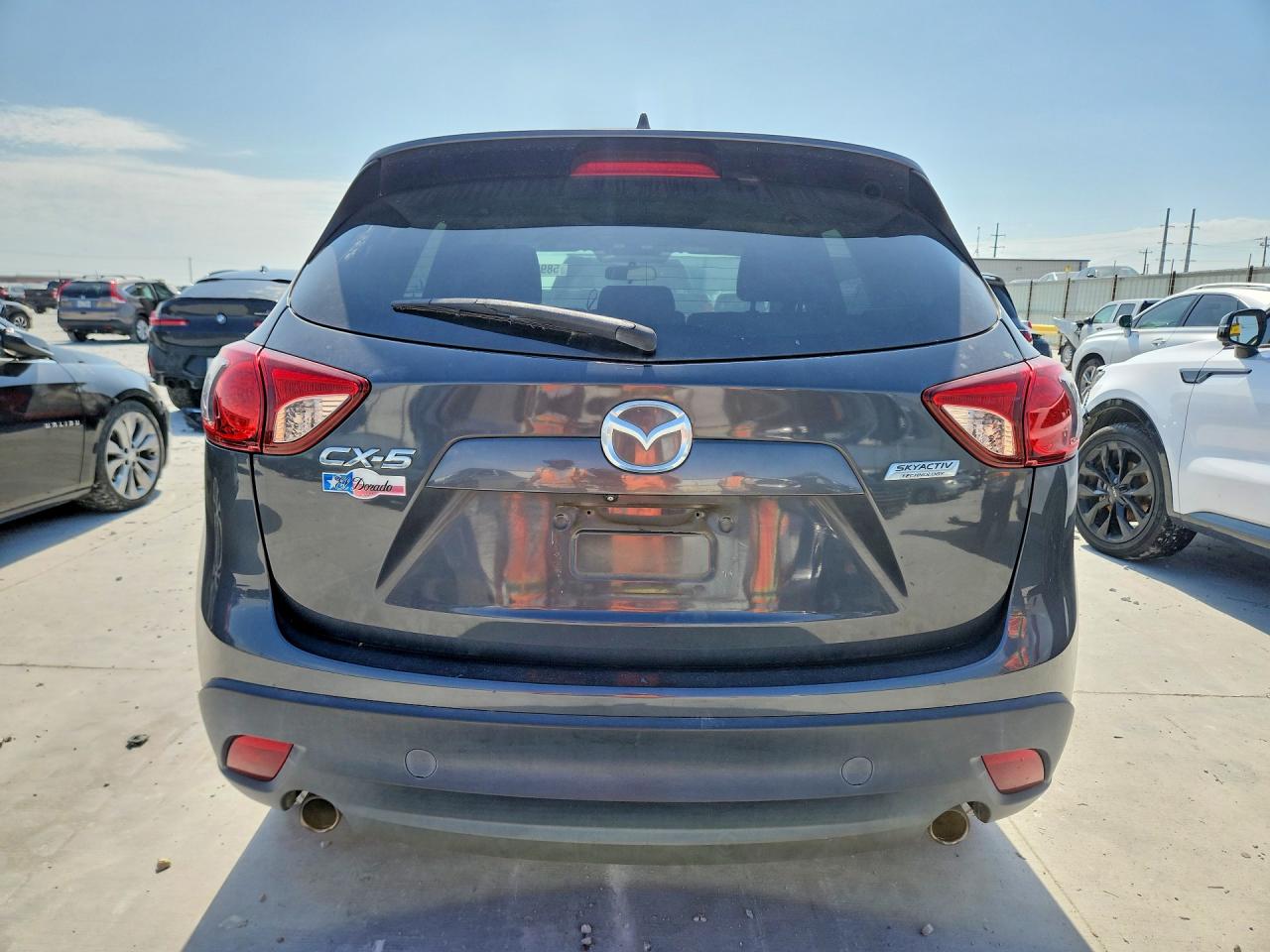 2014 Mazda Cx-5 Touring Gray vin: JM3KE2CY7E0405813
