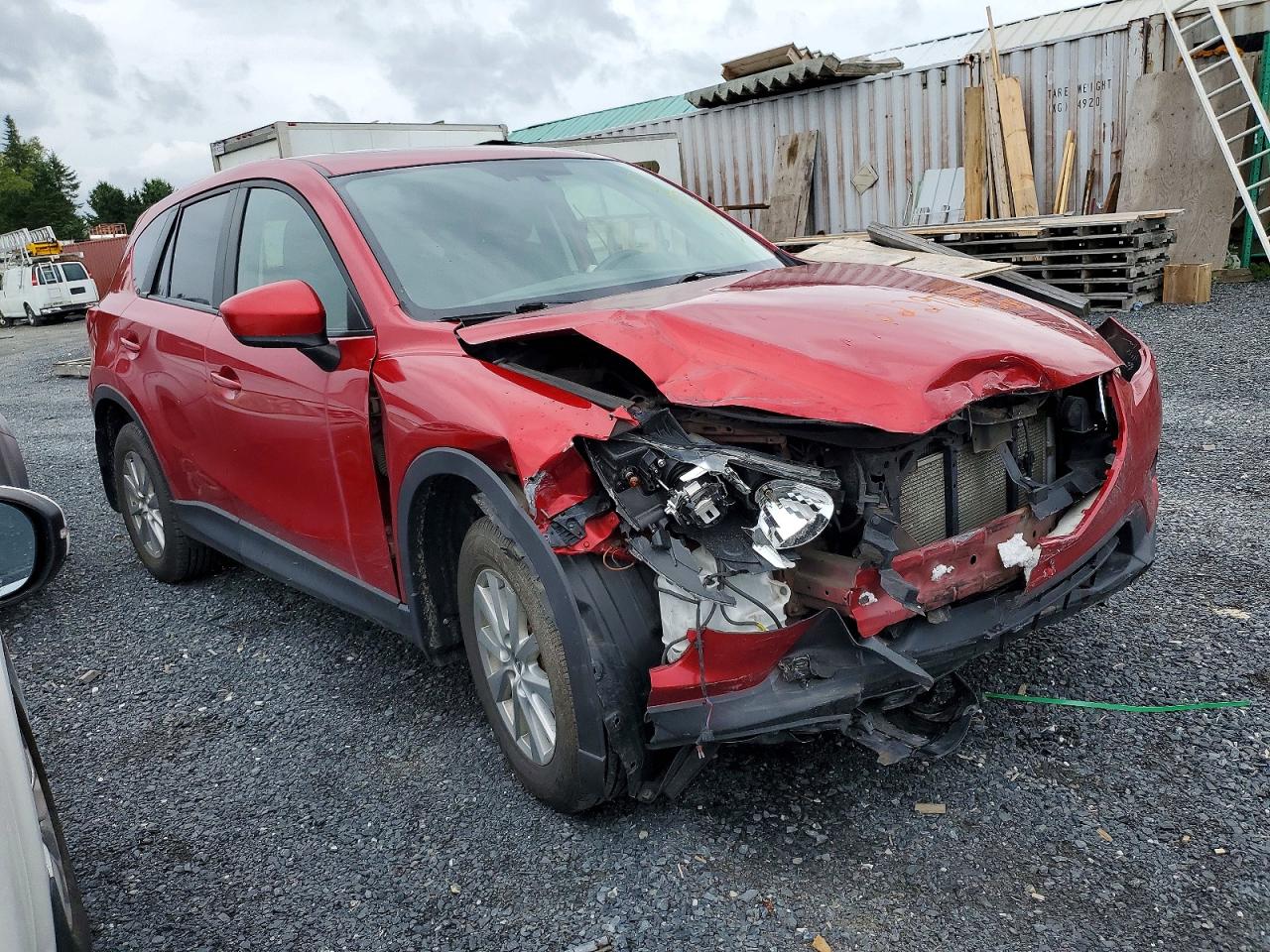 2014 Mazda Cx-5 Touring Burgundy vin: JM3KE2CY7E0417461