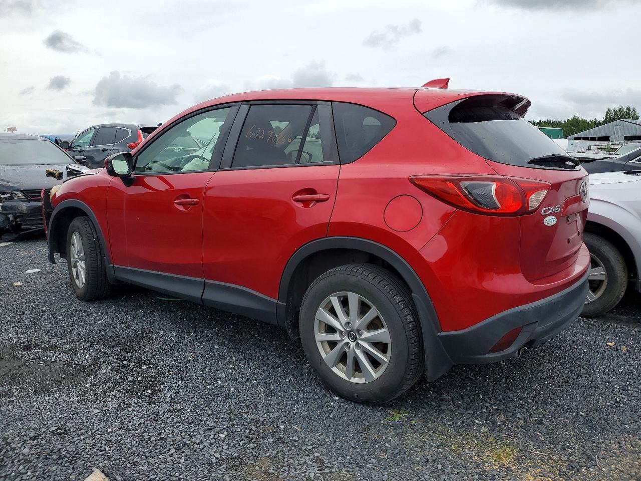 2014 Mazda Cx-5 Touring Burgundy vin: JM3KE2CY7E0417461