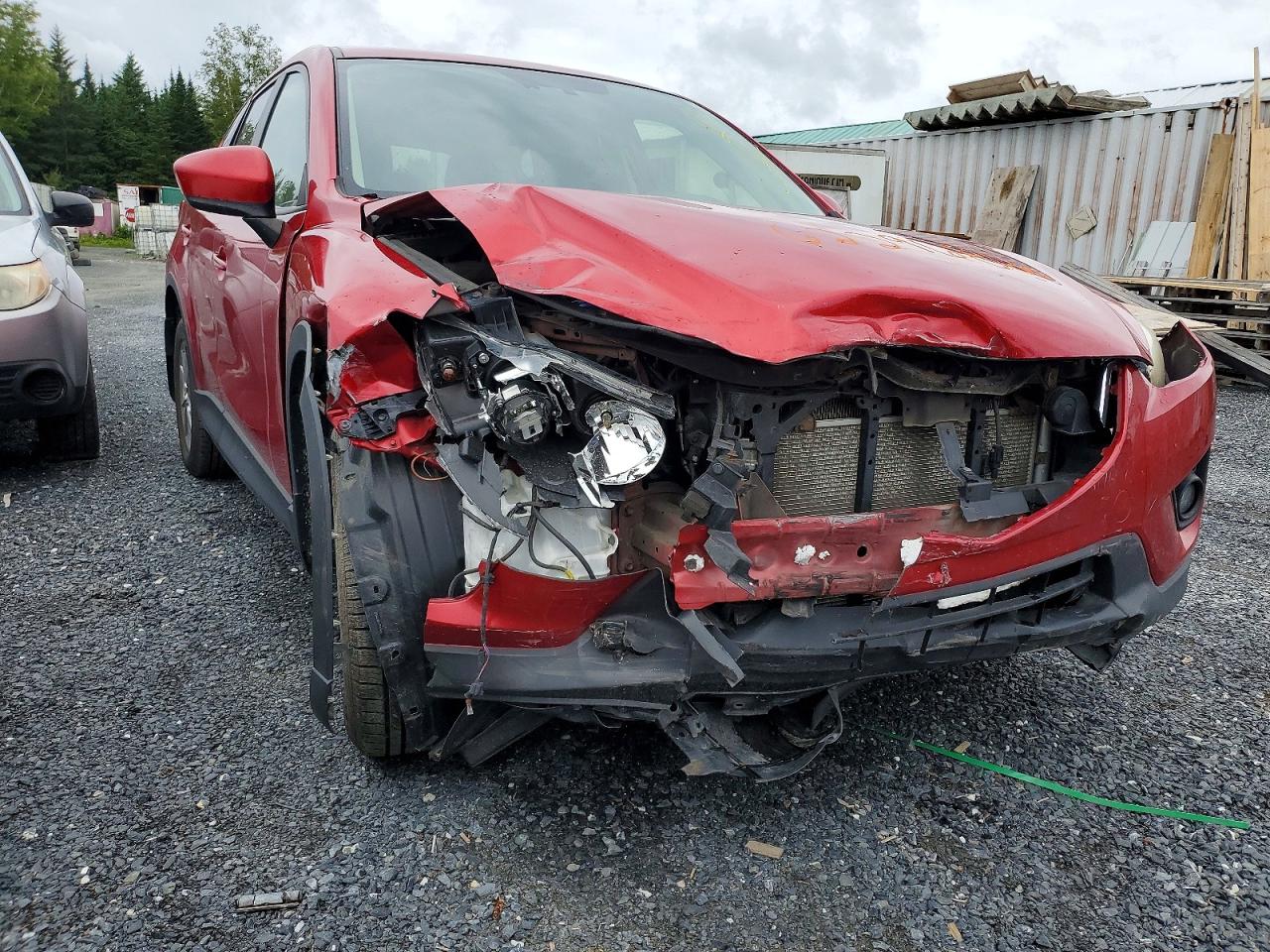 2014 Mazda Cx-5 Touring Burgundy vin: JM3KE2CY7E0417461