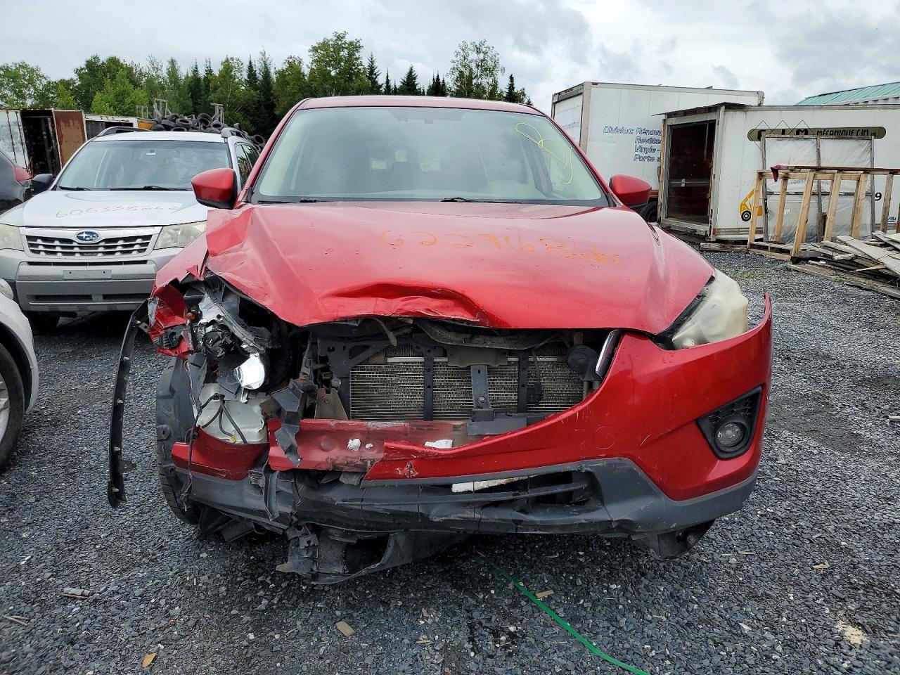 2014 Mazda Cx-5 Touring Burgundy vin: JM3KE2CY7E0417461