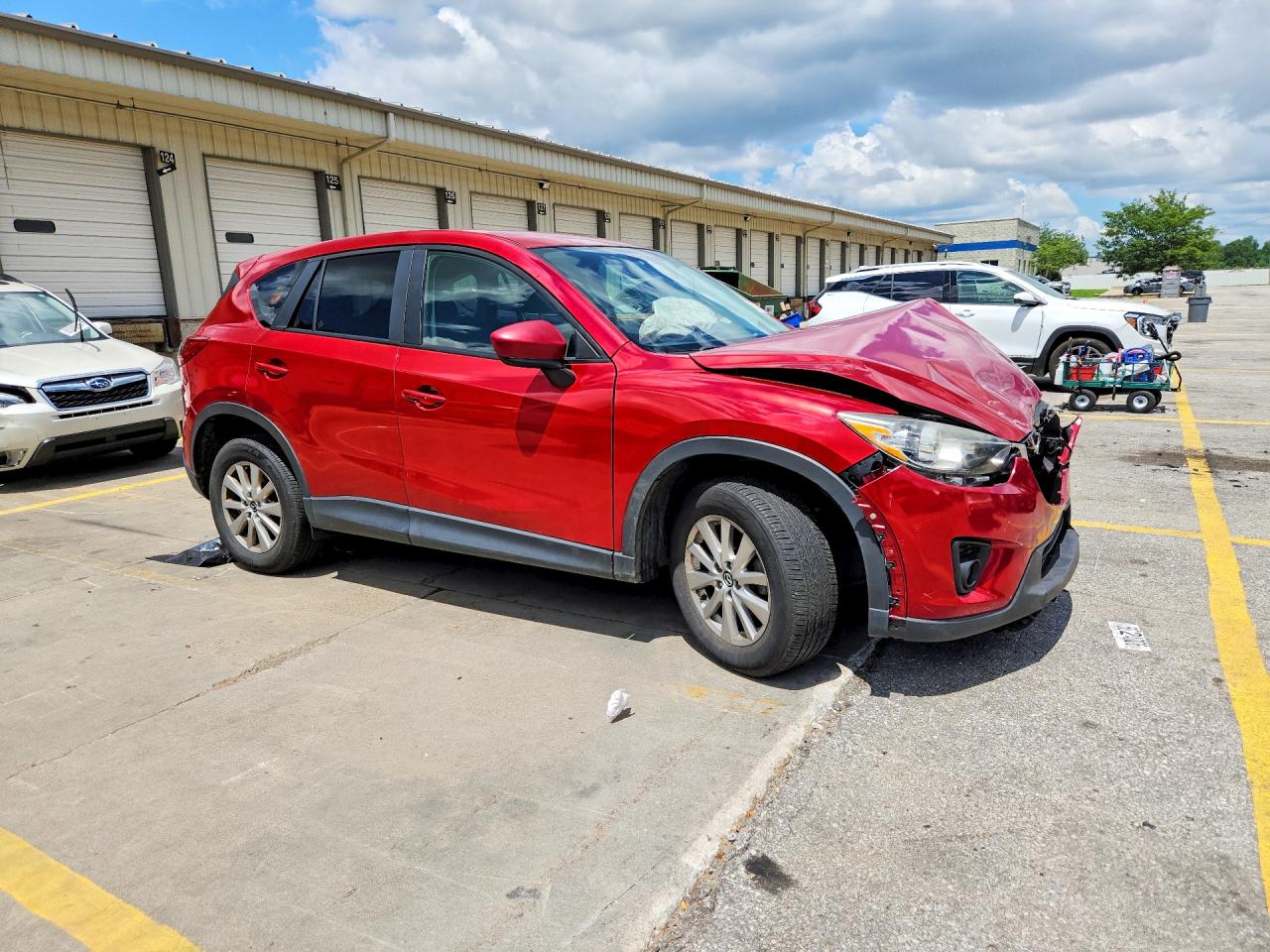 2014 Mazda Cx-5 Touring Red vin: JM3KE2CY7E0421154