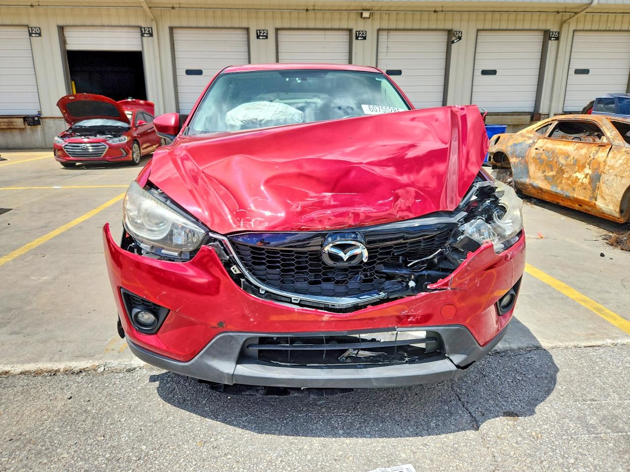 2014 Mazda Cx-5 Touring Red vin: JM3KE2CY7E0421154