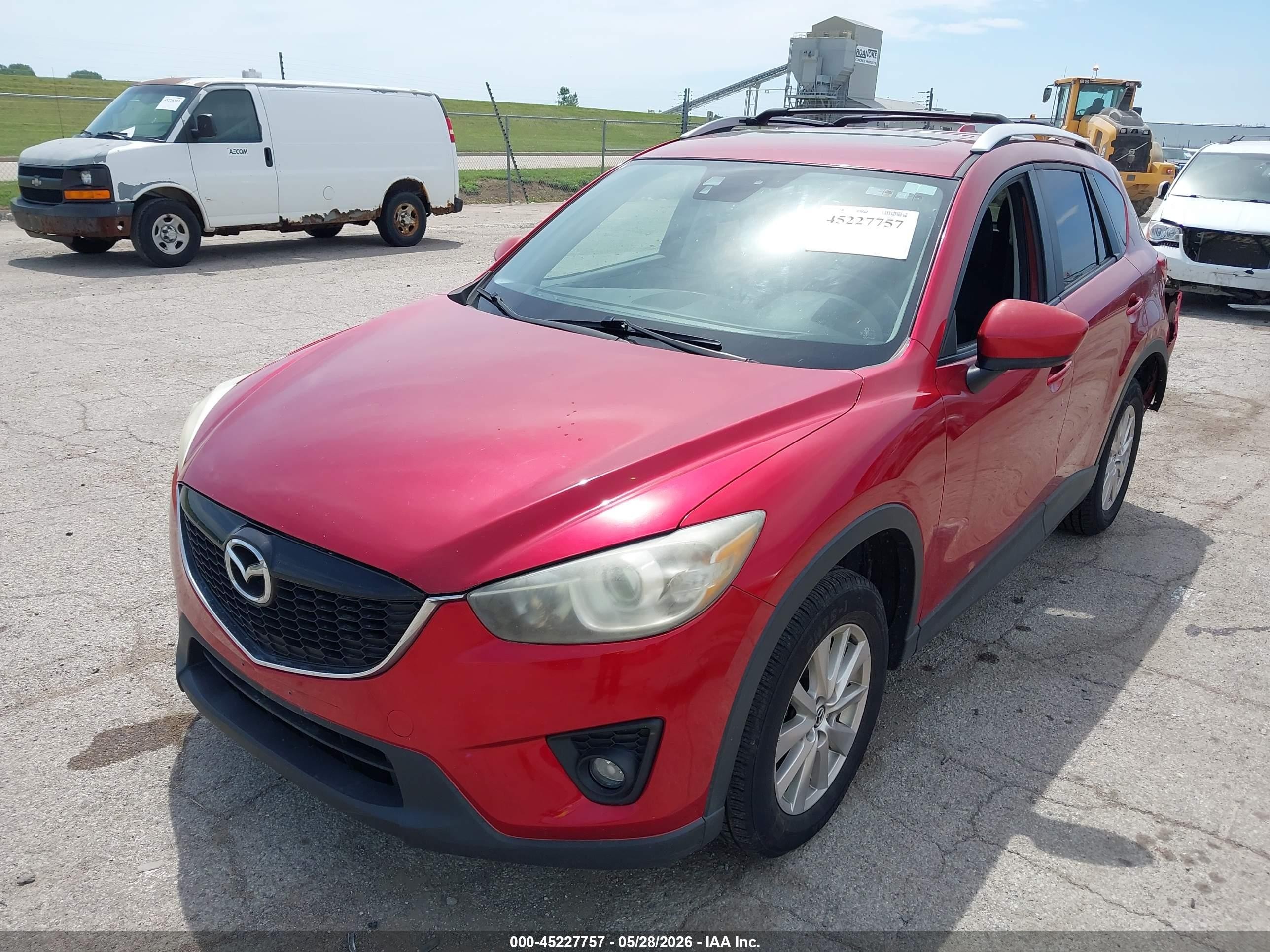 2014 Mazda Cx-5 Touring Red vin: JM3KE2CY7E0426600