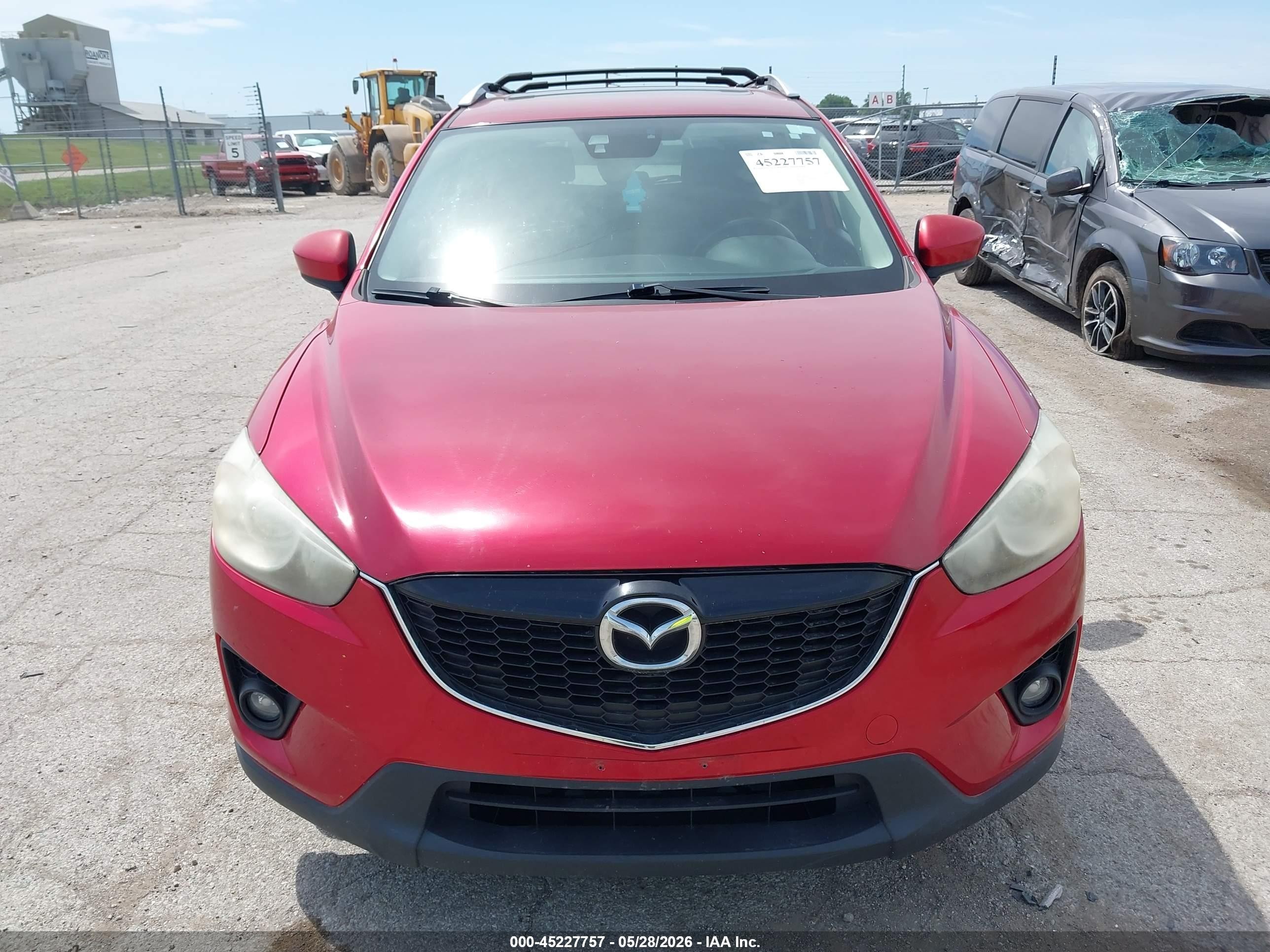 2014 Mazda Cx-5 Touring Red vin: JM3KE2CY7E0426600