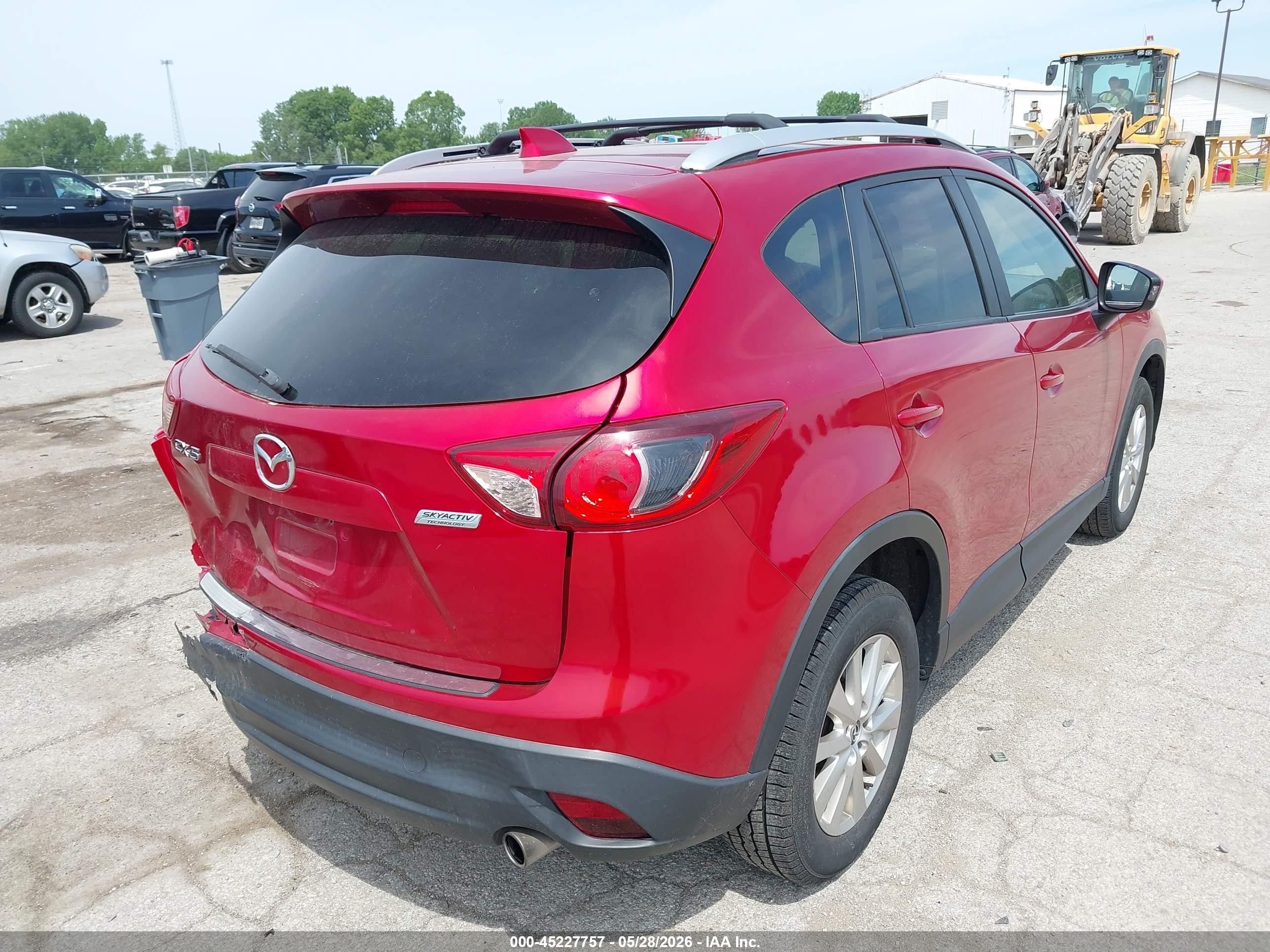 2014 Mazda Cx-5 Touring Red vin: JM3KE2CY7E0426600