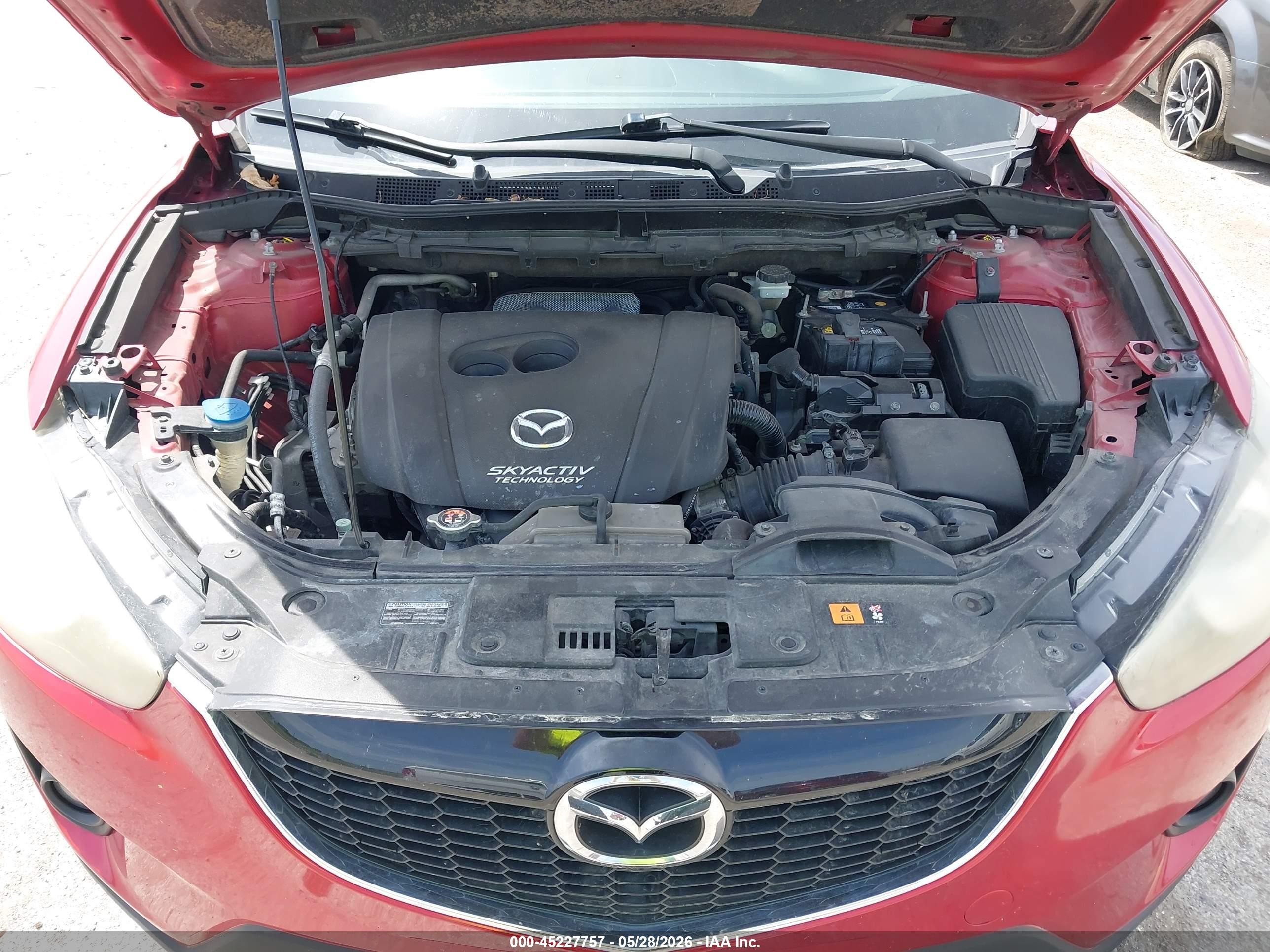 2014 Mazda Cx-5 Touring Red vin: JM3KE2CY7E0426600