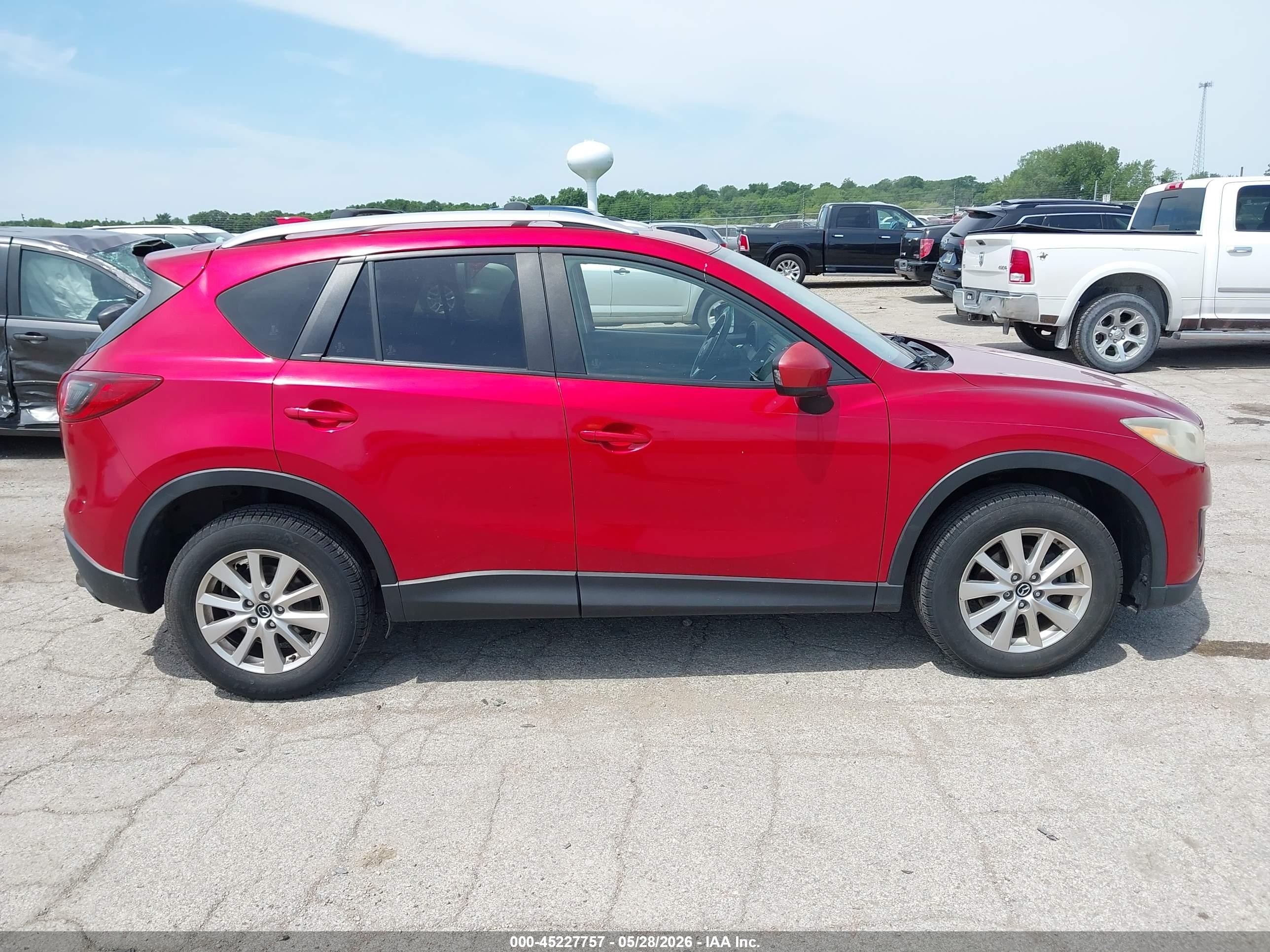 2014 Mazda Cx-5 Touring Red vin: JM3KE2CY7E0426600