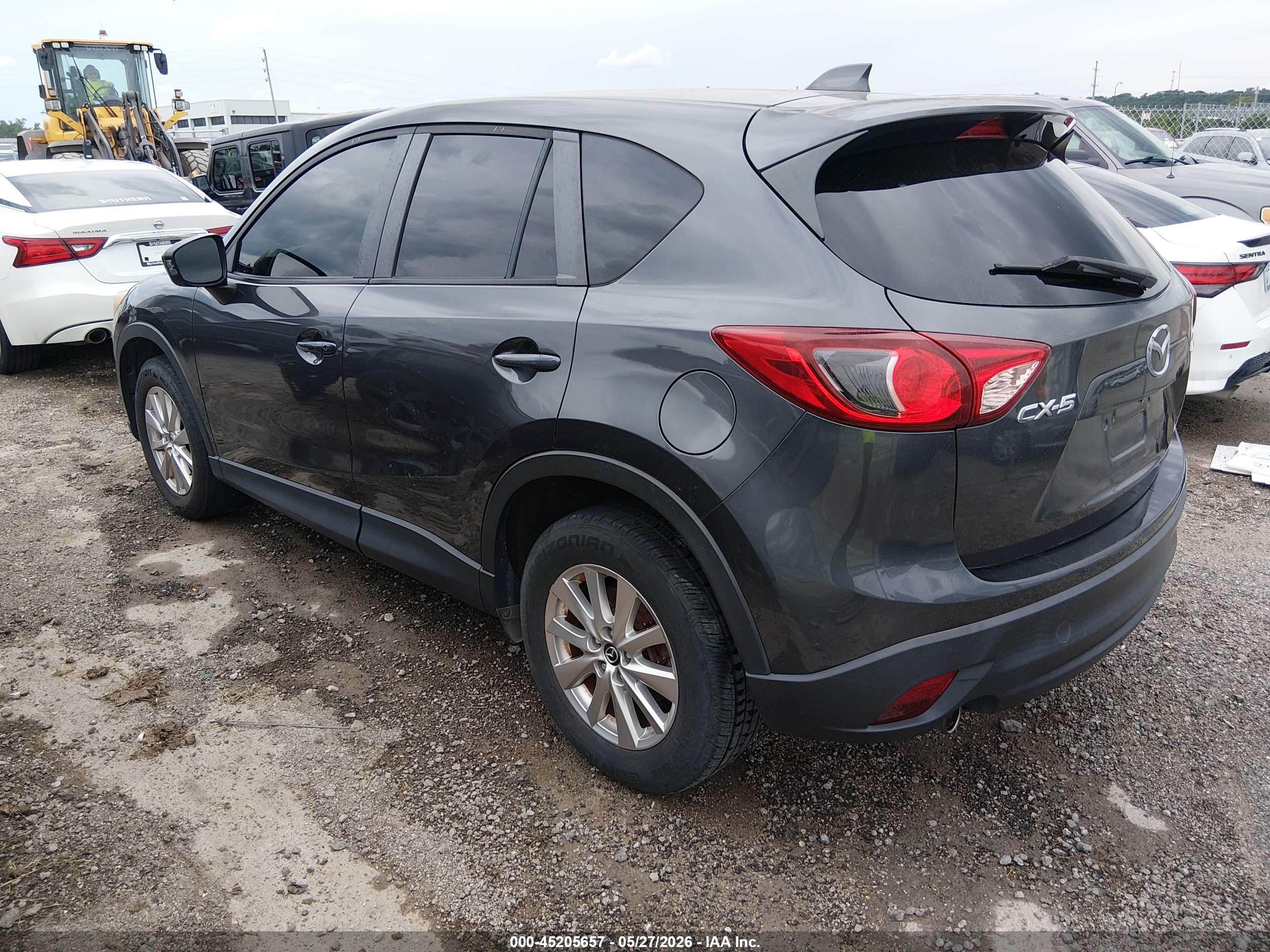 2014 Mazda Cx-5 Touring Gray vin: JM3KE2CY7E0428752