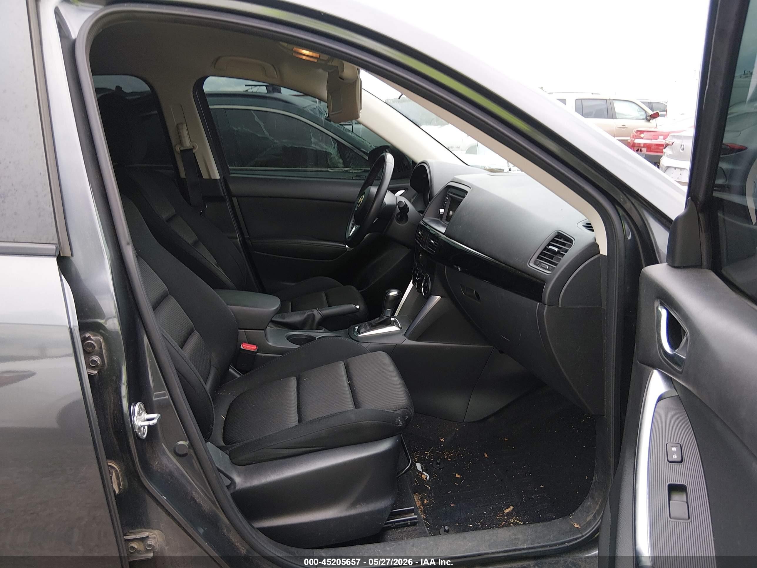 2014 Mazda Cx-5 Touring Gray vin: JM3KE2CY7E0428752