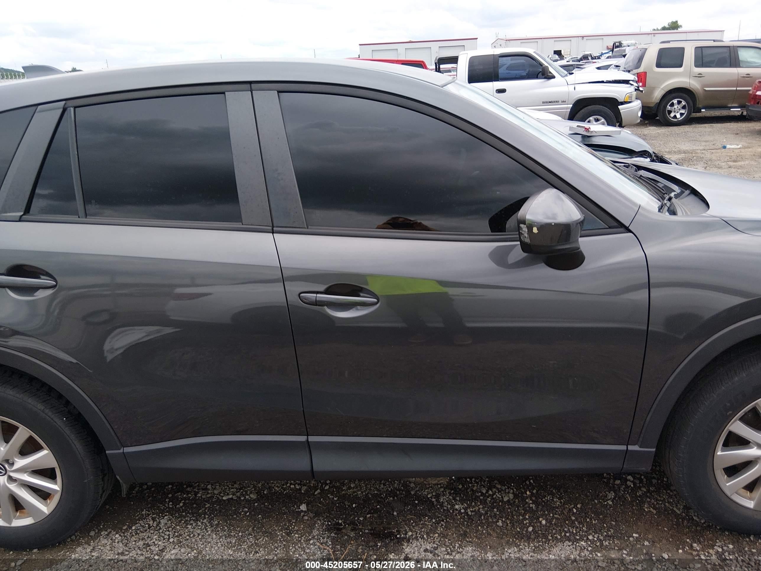 2014 Mazda Cx-5 Touring Gray vin: JM3KE2CY7E0428752