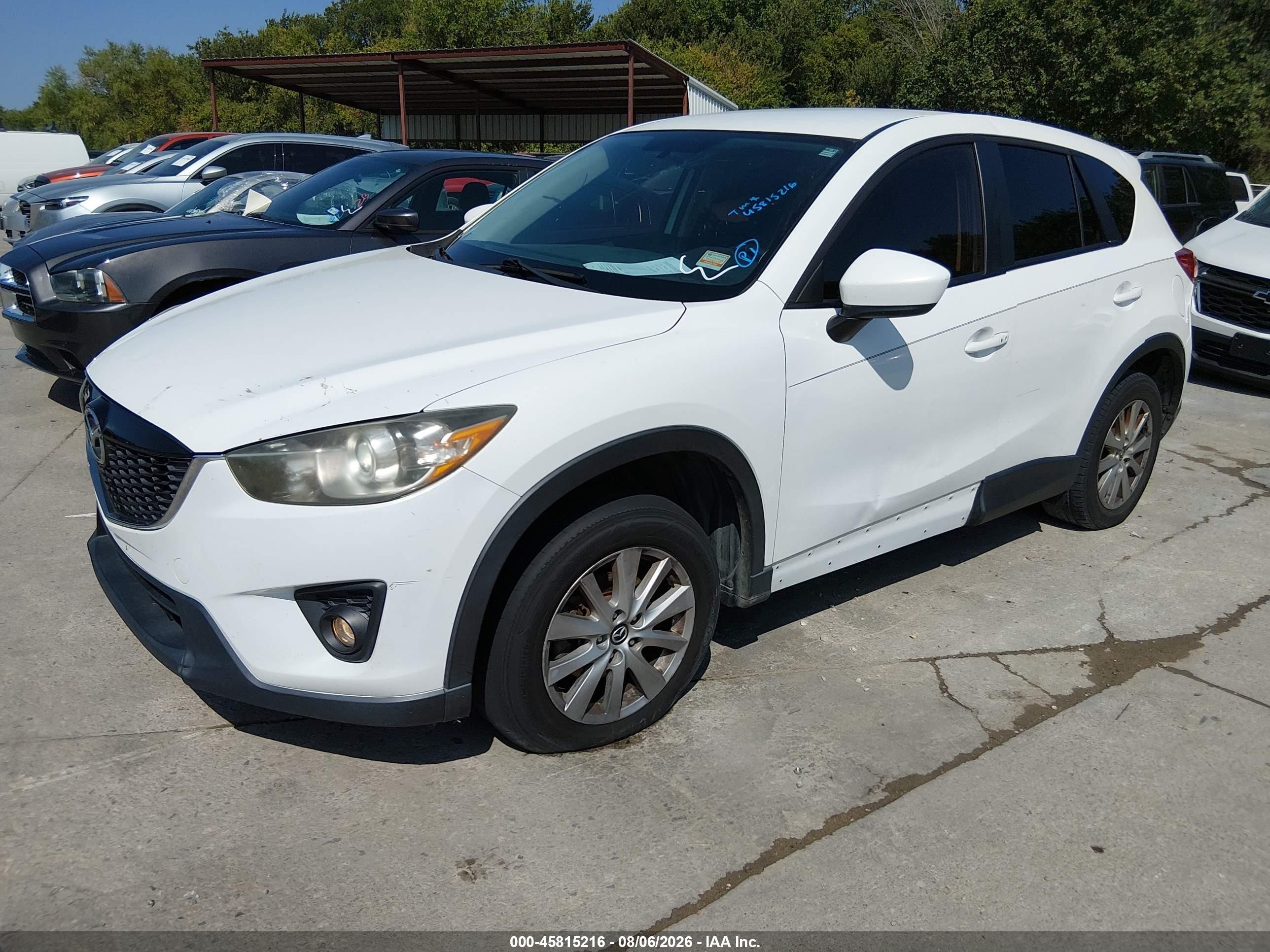 2015 Mazda Cx-5 Touring White vin: JM3KE2CY7F0433984