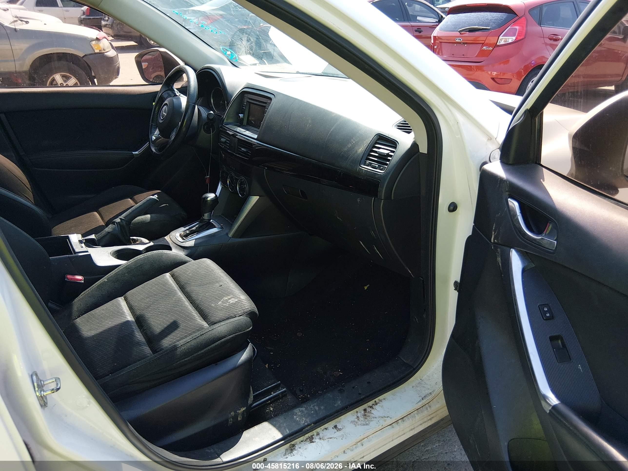 2015 Mazda Cx-5 Touring White vin: JM3KE2CY7F0433984