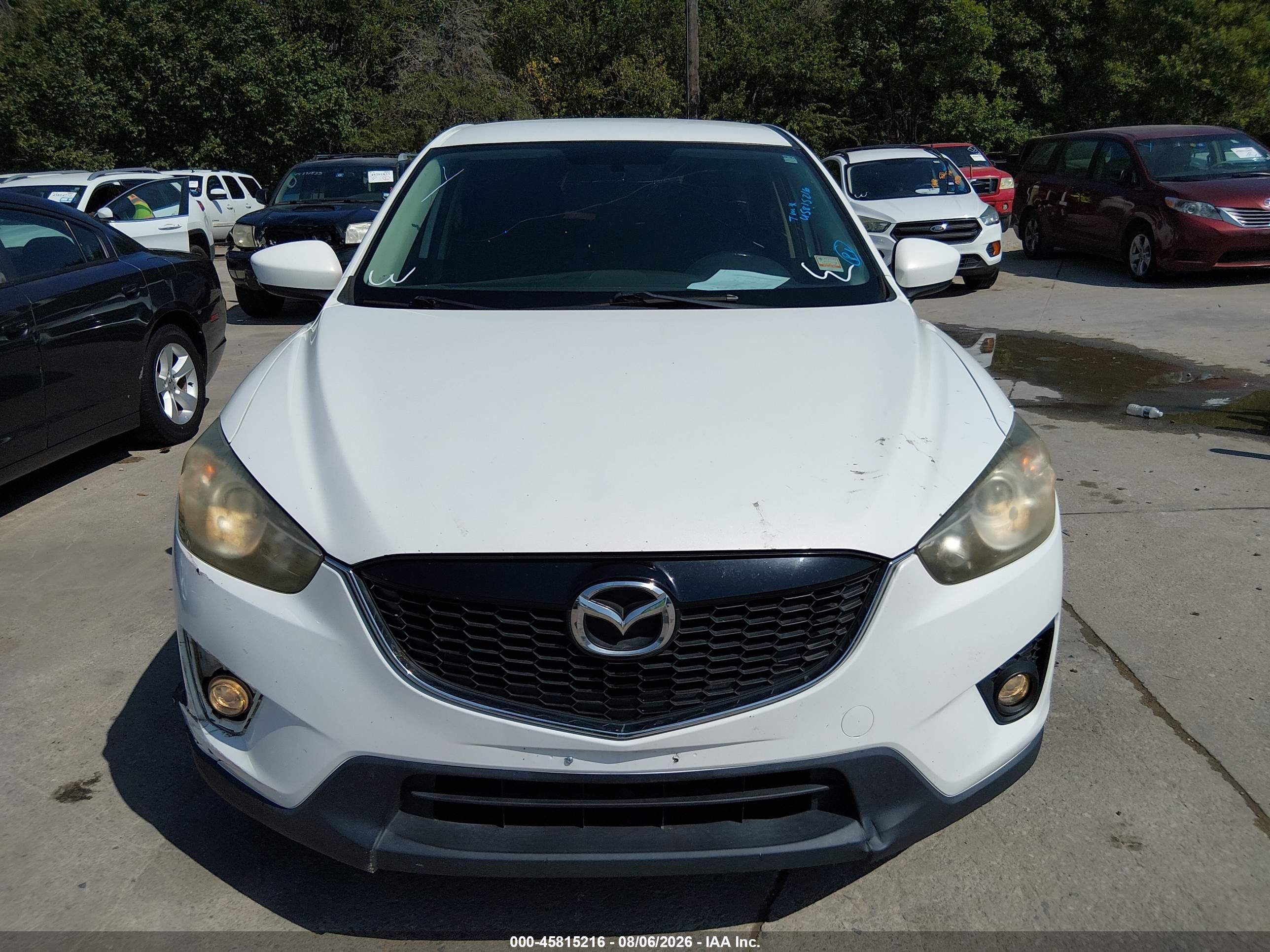 2015 Mazda Cx-5 Touring White vin: JM3KE2CY7F0433984