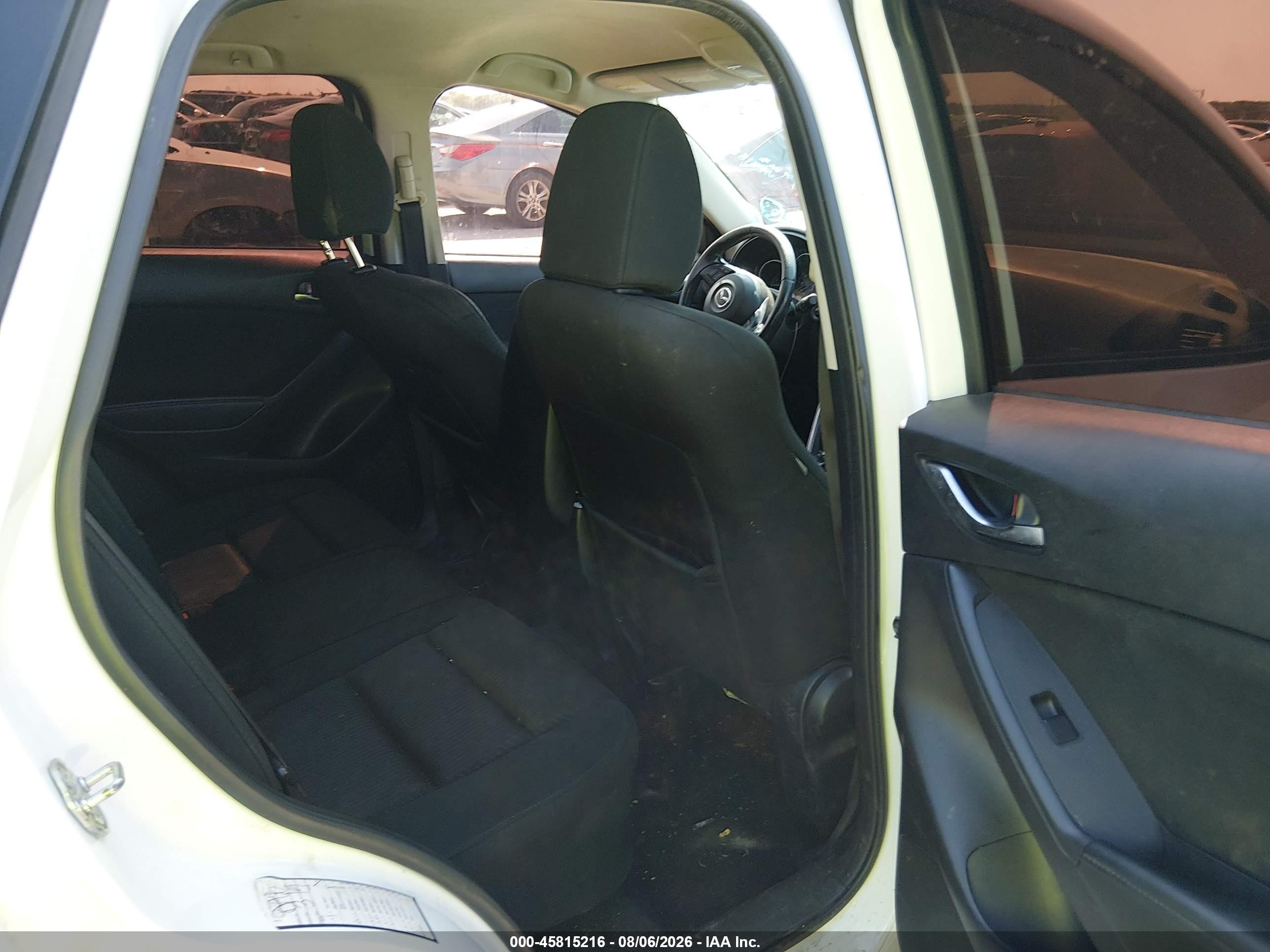 2015 Mazda Cx-5 Touring White vin: JM3KE2CY7F0433984
