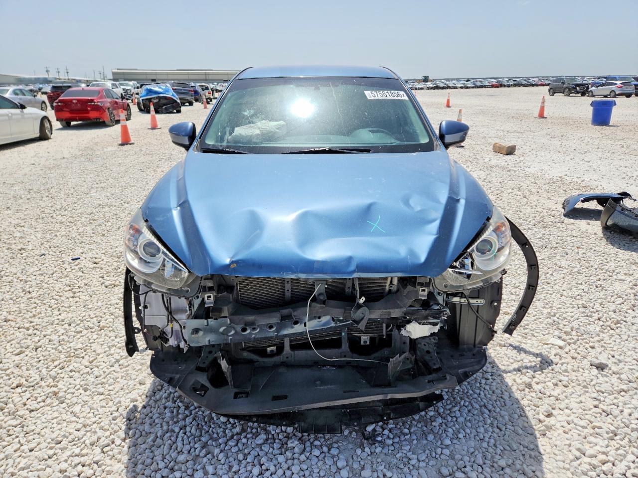 2015 Mazda Cx-5 Touring Blue vin: JM3KE2CY7F0444726