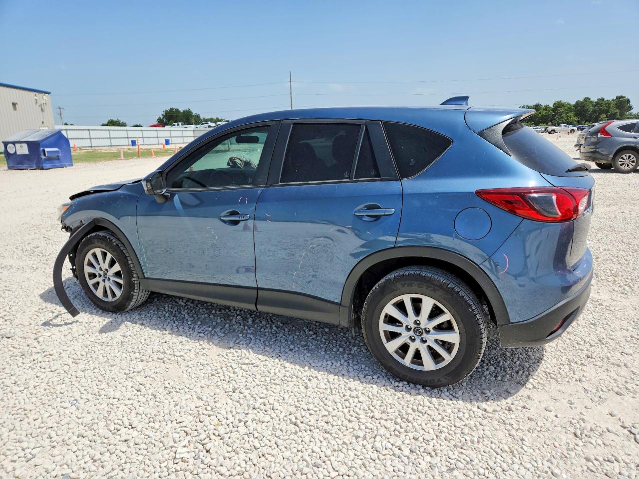 2015 Mazda Cx-5 Touring Blue vin: JM3KE2CY7F0444726