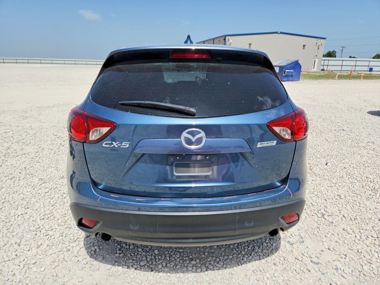 2015 Mazda Cx-5 Touring Blue vin: JM3KE2CY7F0444726