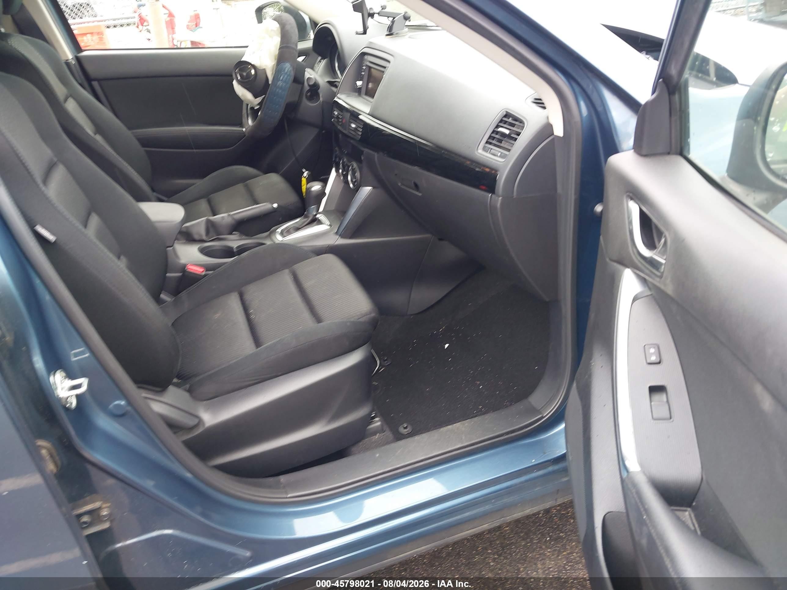 2015 Mazda Cx-5 Touring Blue vin: JM3KE2CY7F0467715