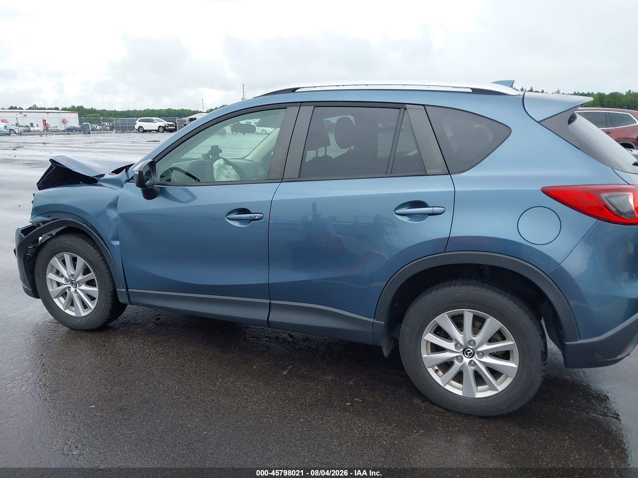 2015 Mazda Cx-5 Touring Blue vin: JM3KE2CY7F0467715