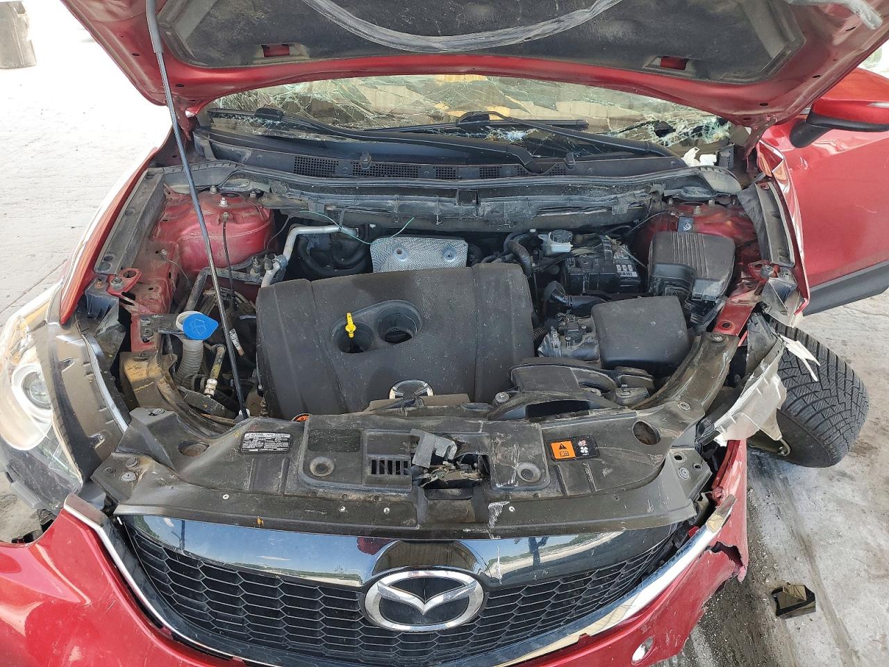 2015 Mazda Cx-5 Touring Red vin: JM3KE2CY7F0512202