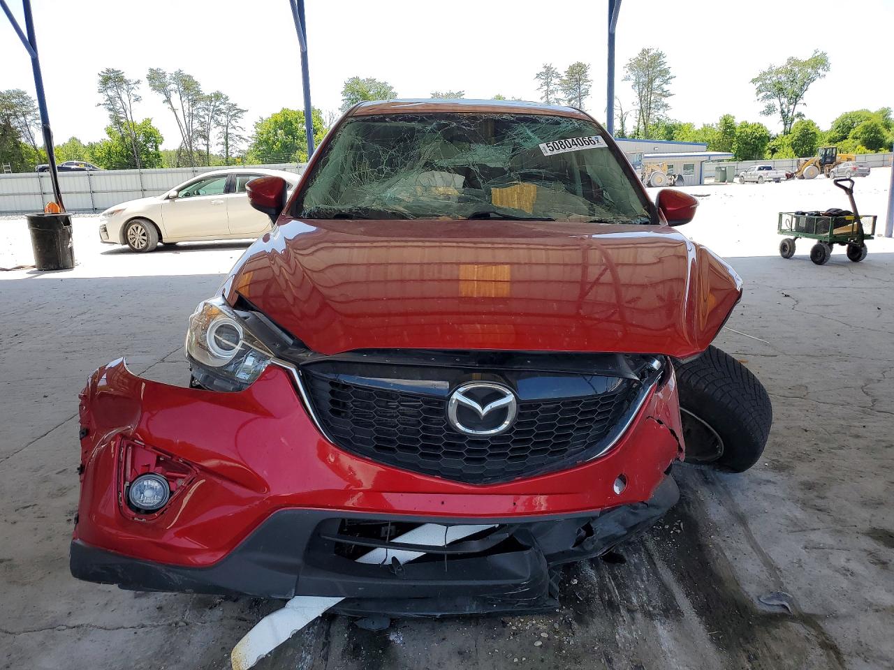 2015 Mazda Cx-5 Touring Red vin: JM3KE2CY7F0512202