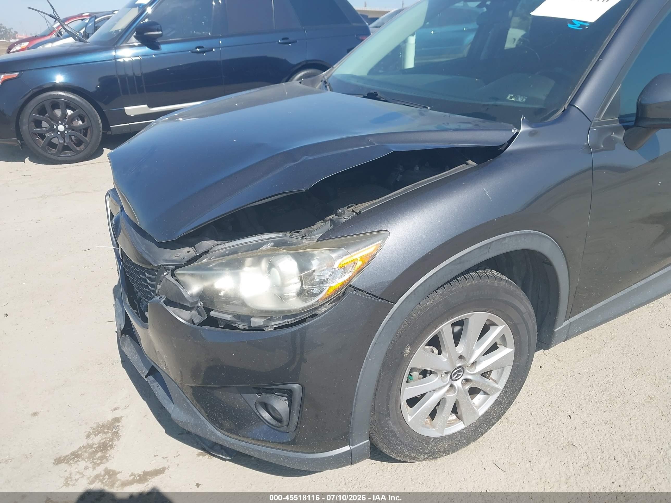 2015 Mazda Cx-5 Touring Gray vin: JM3KE2CY7F0514287