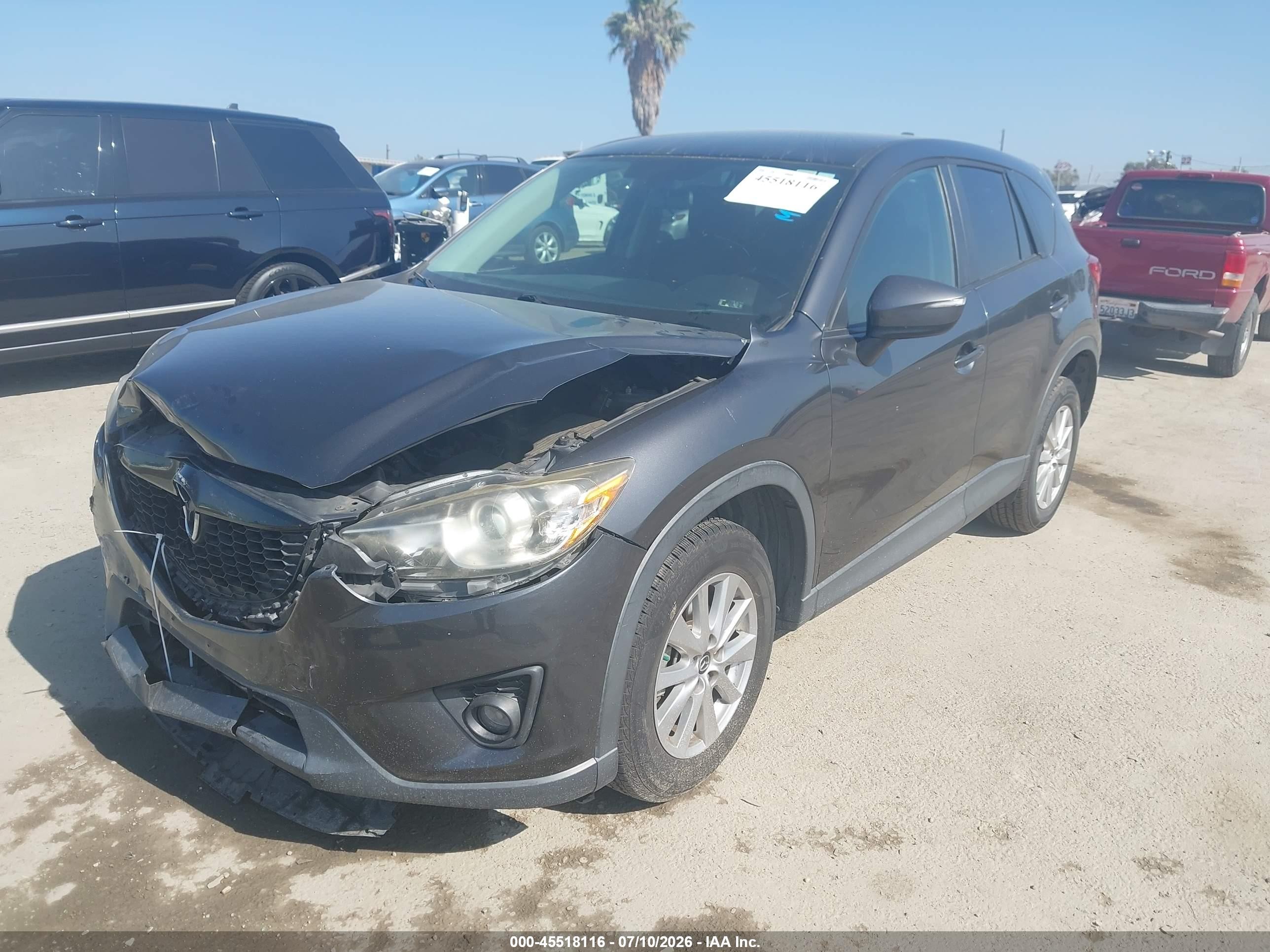 2015 Mazda Cx-5 Touring Gray vin: JM3KE2CY7F0514287