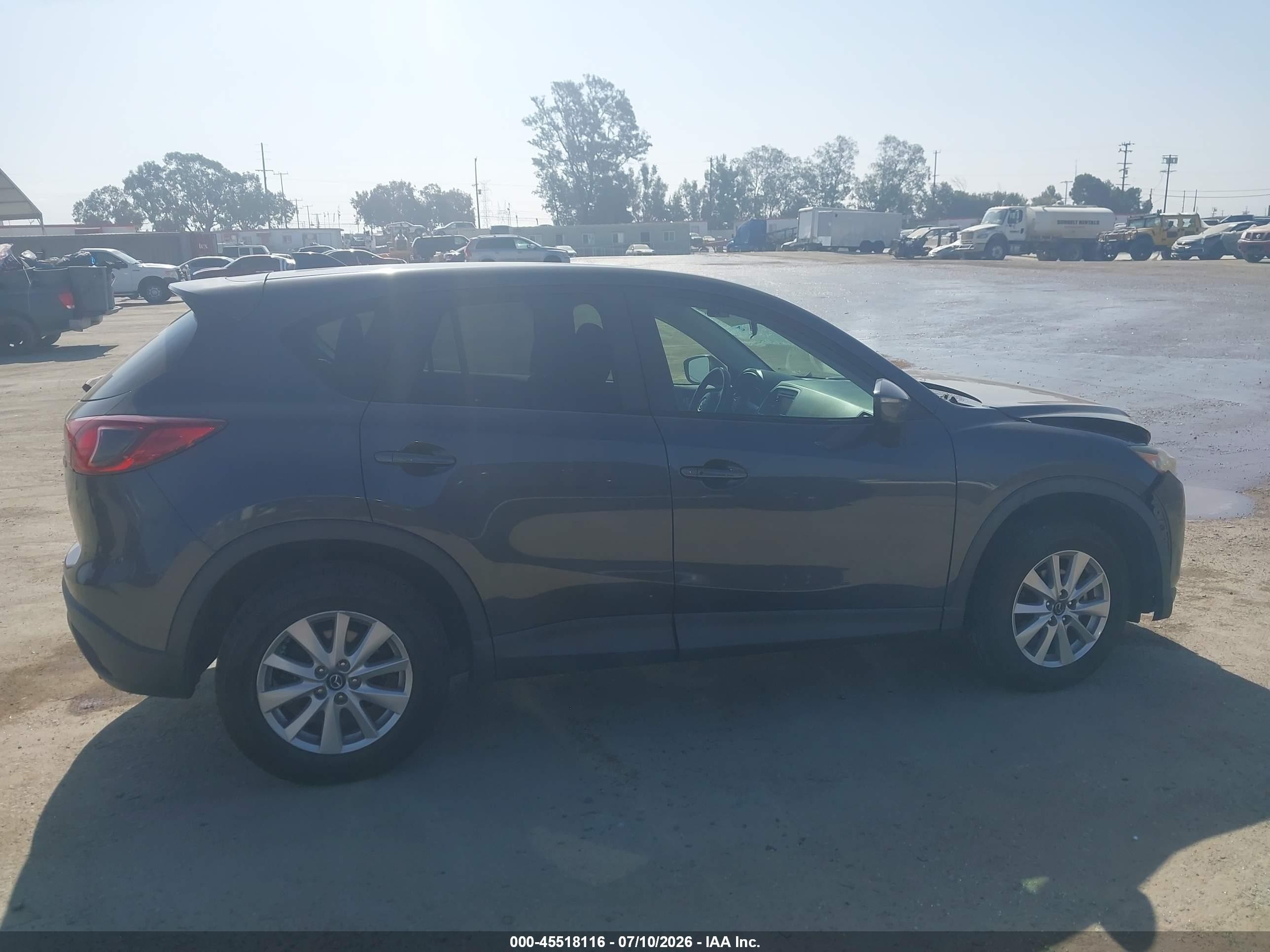 2015 Mazda Cx-5 Touring Gray vin: JM3KE2CY7F0514287