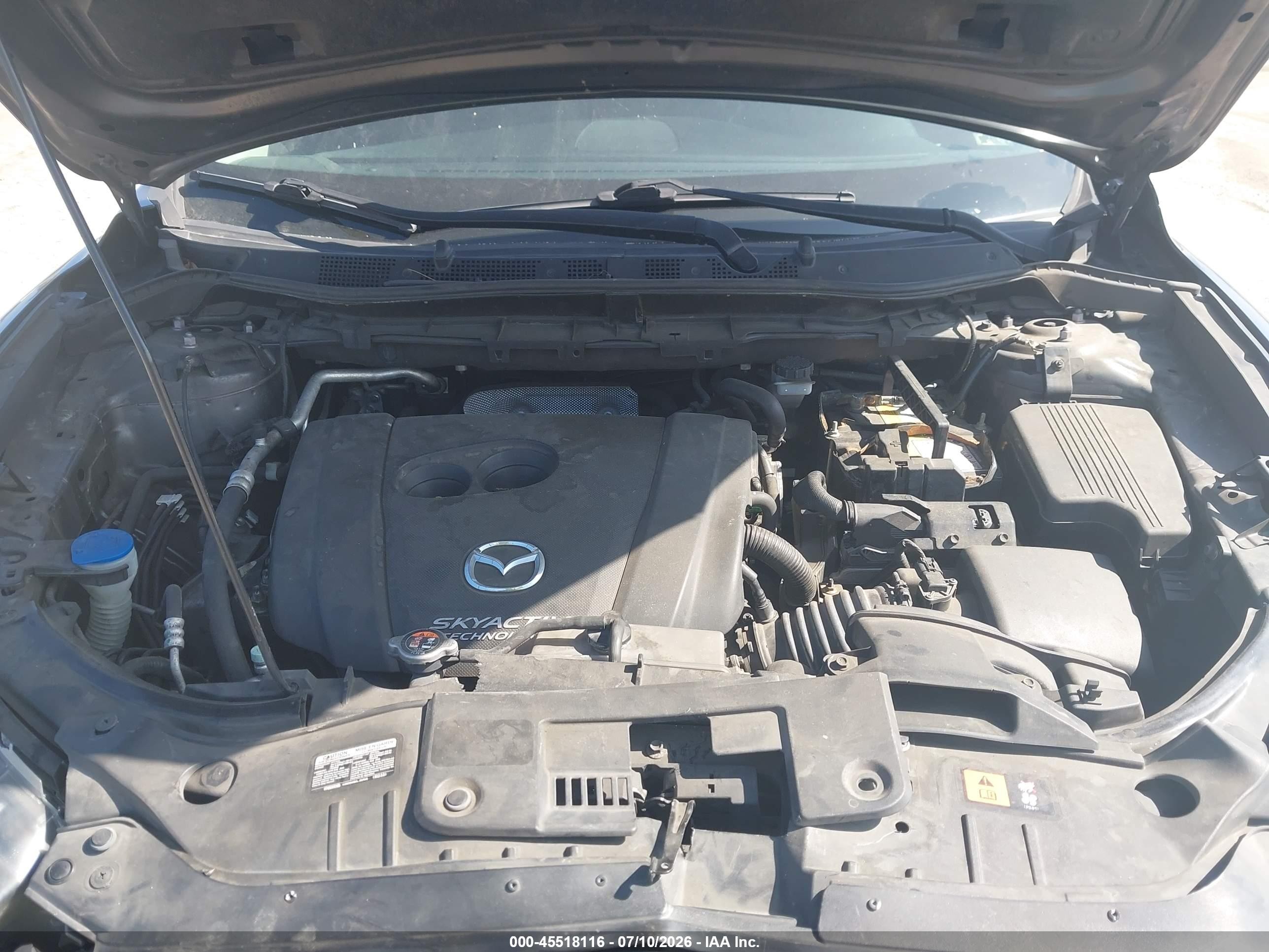 2015 Mazda Cx-5 Touring Gray vin: JM3KE2CY7F0514287