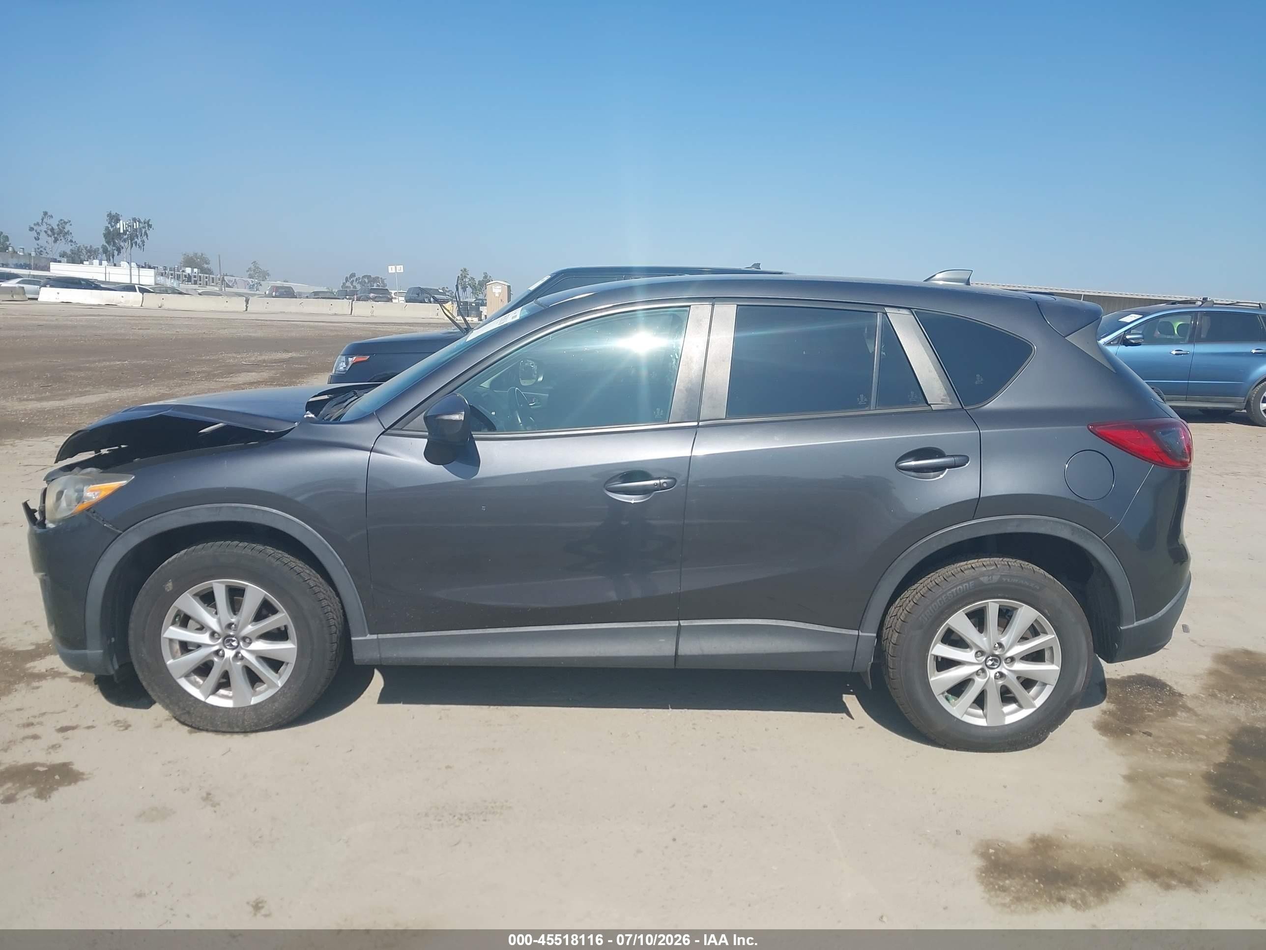 2015 Mazda Cx-5 Touring Gray vin: JM3KE2CY7F0514287