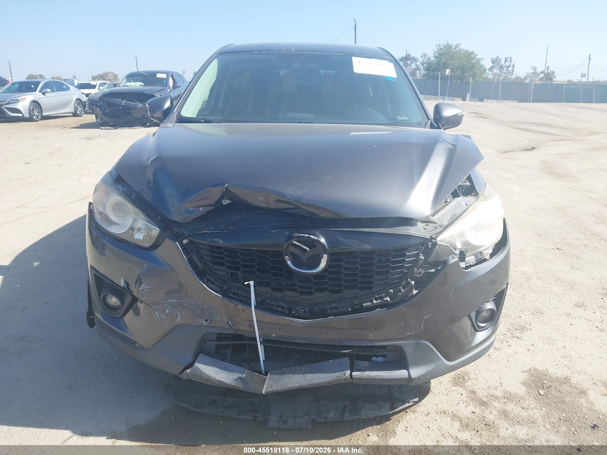 2015 Mazda Cx-5 Touring Gray vin: JM3KE2CY7F0514287