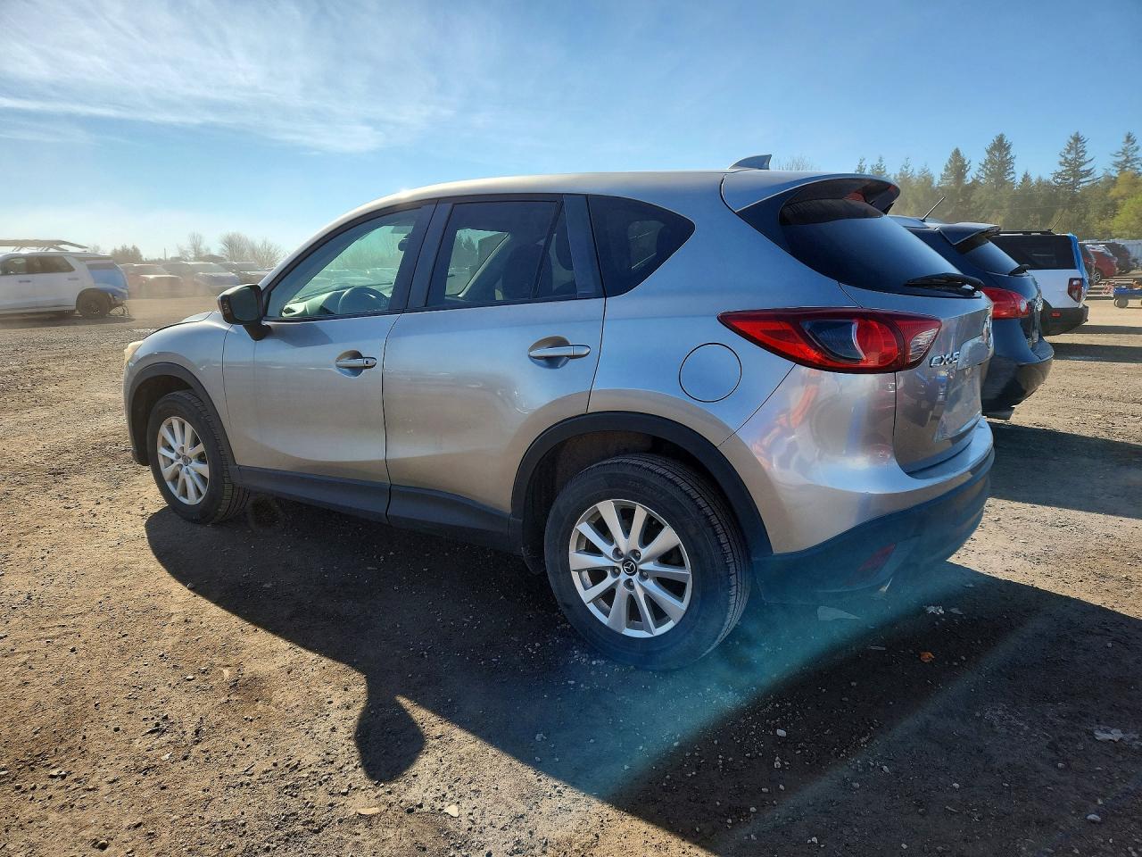 2014 Mazda Cx-5 Touring Silver vin: JM3KE2CY8E0336615