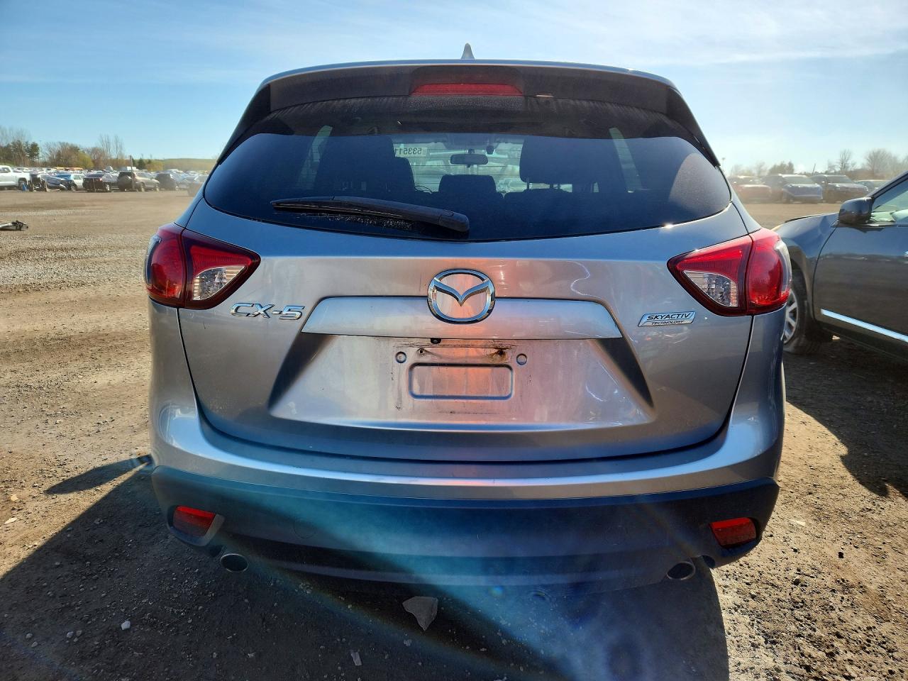 2014 Mazda Cx-5 Touring Silver vin: JM3KE2CY8E0336615