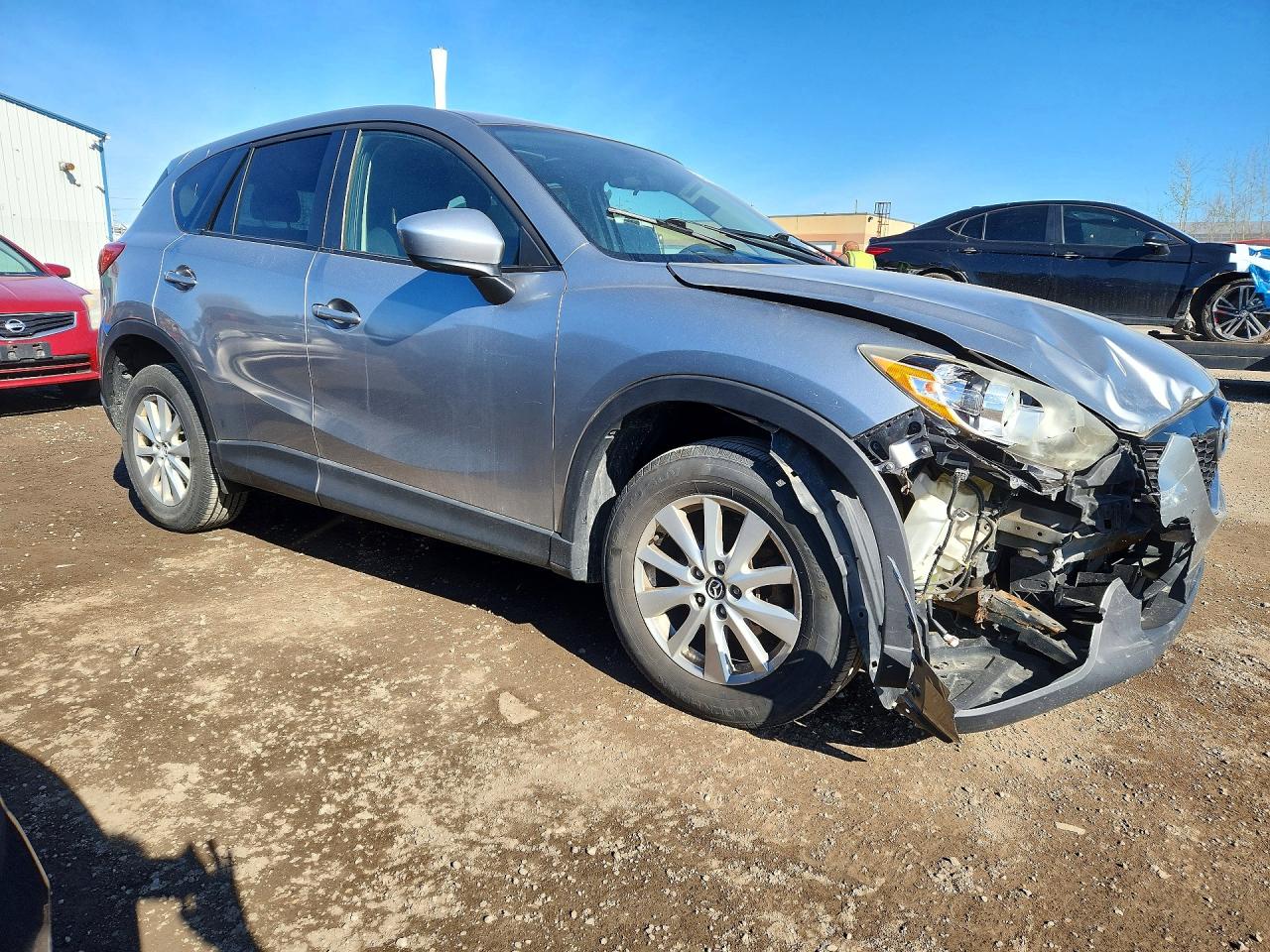 2014 Mazda Cx-5 Touring Silver vin: JM3KE2CY8E0336615